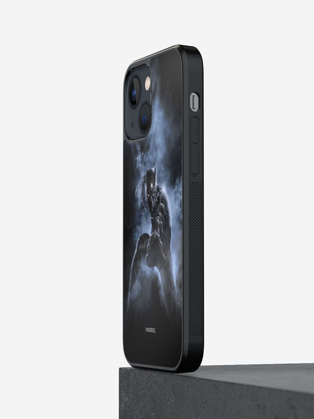 

macmerise Panther Attack Printed iPhone 13 Phone Bumper Case Cover, Black