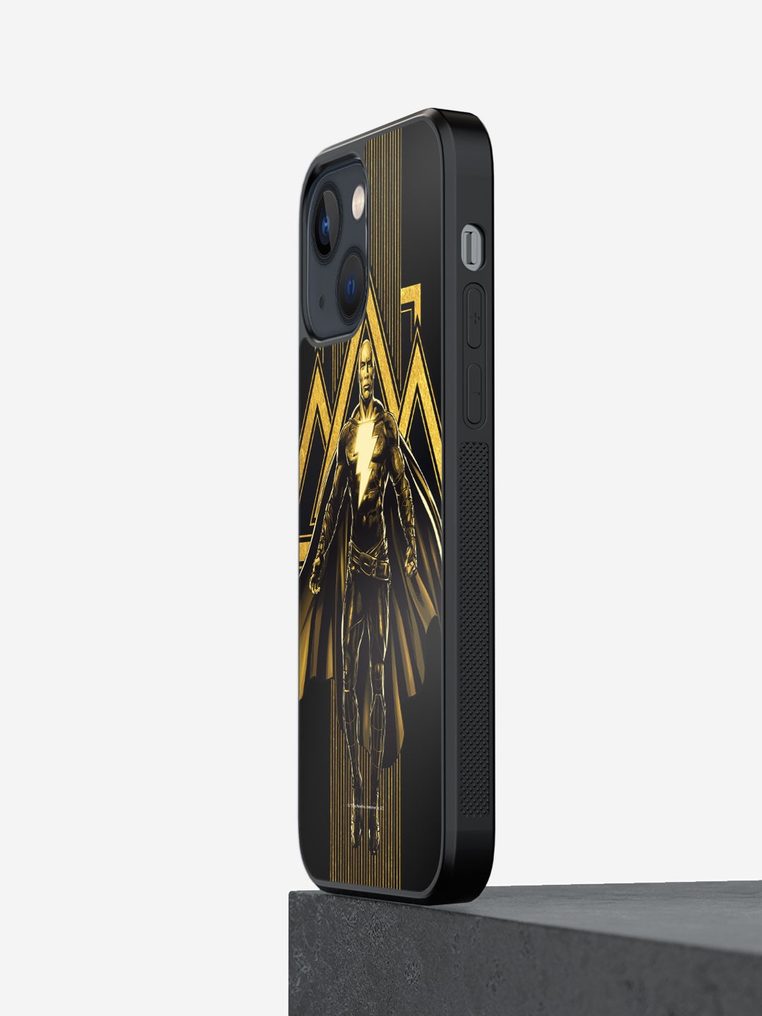 

macmerise Gold Adam iPhone 13 Bumper Case Cover, Black