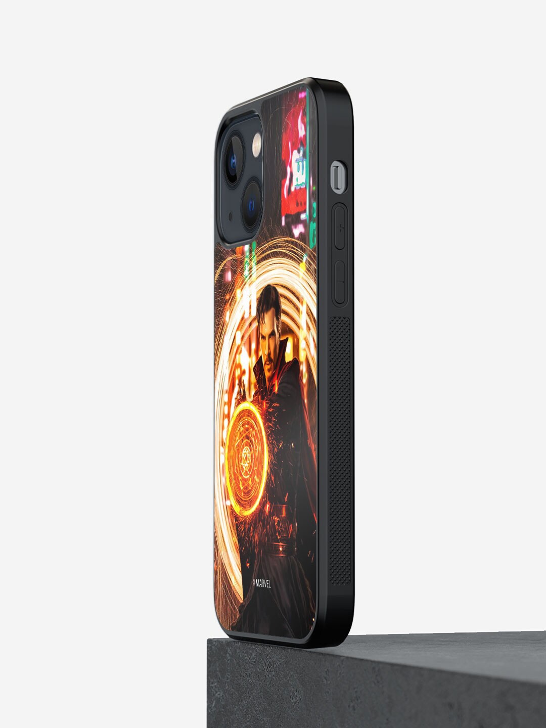

macmerise Unisex Doctor Strange iPhone 13 Bumper Case Cover, Yellow