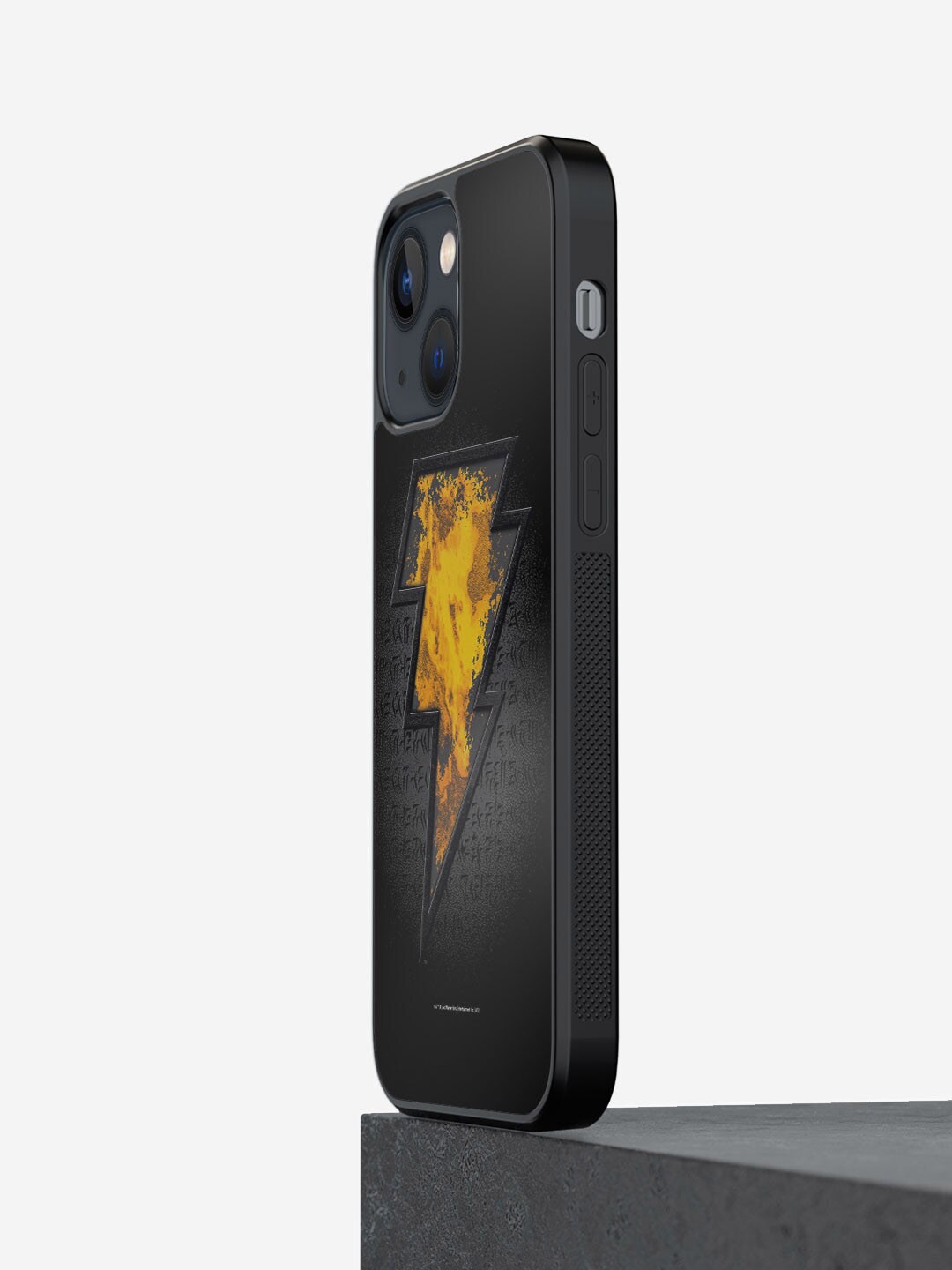 

macmerise Tropical Printed iPhone 13 Phone Bumper Case, Black
