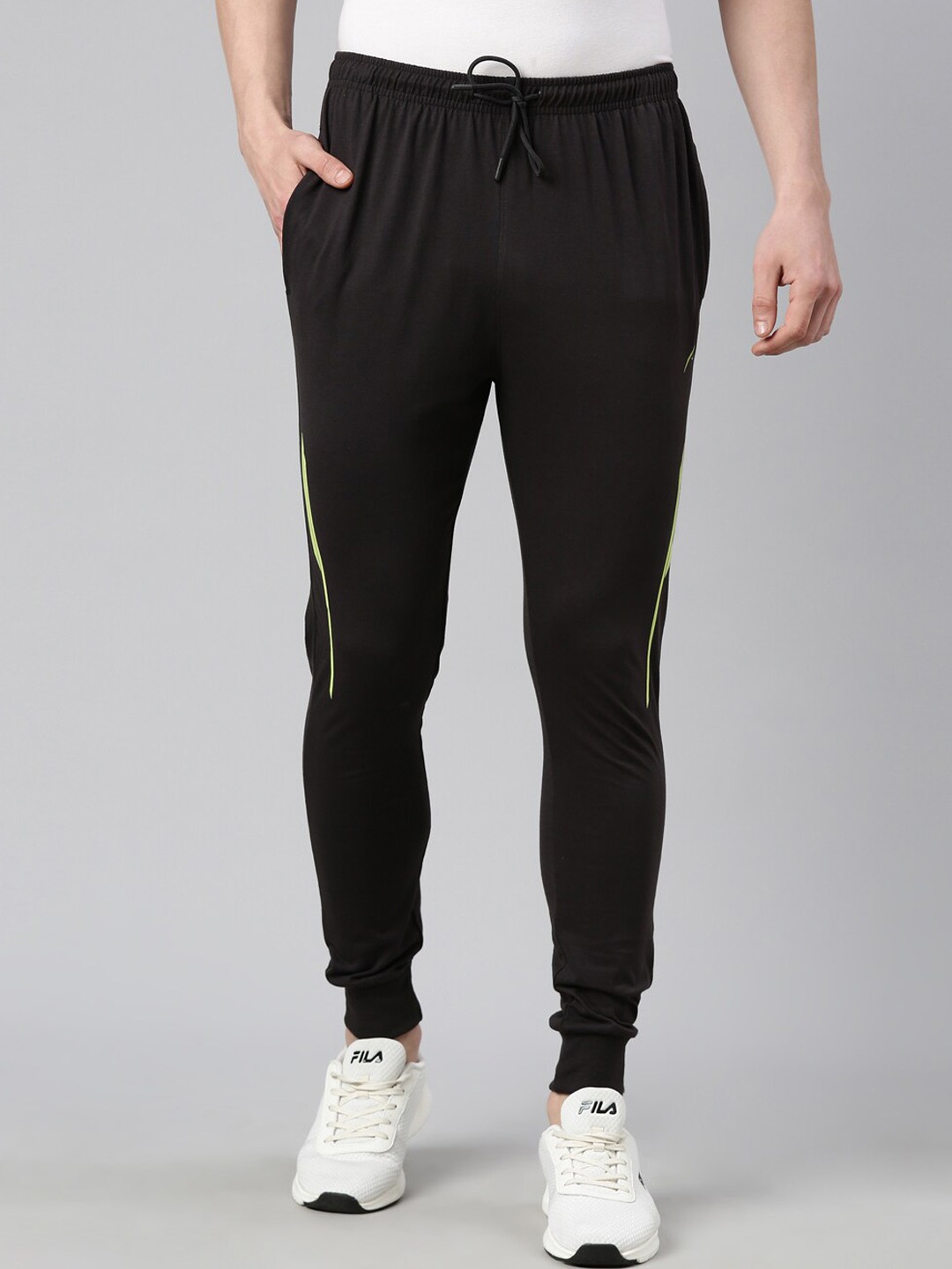 

Proline Men Stretchable Cotton Sports Joggers, Grey