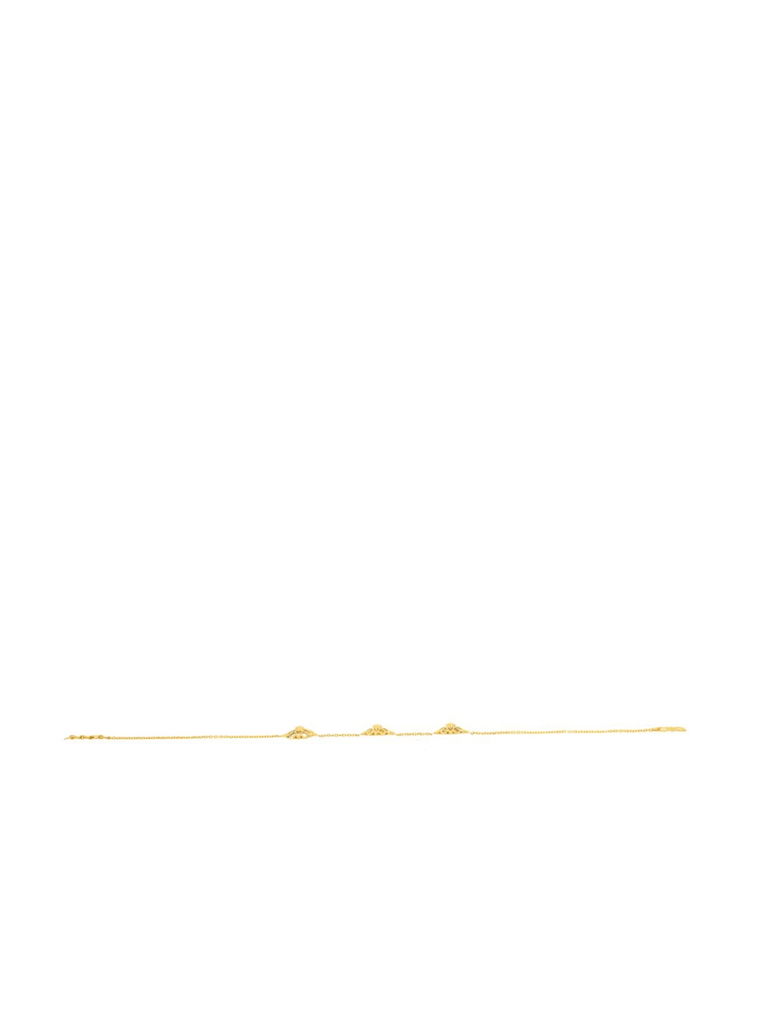 

SENCO Sparkle Sunflower 18KT Gold Bracelet-2.6gm