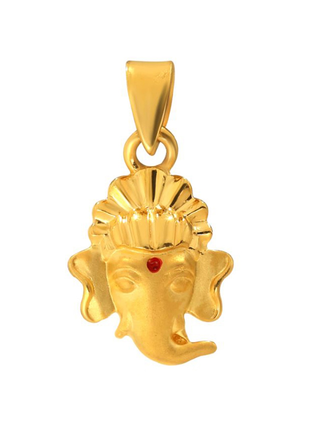 

SENCO Sacred Ganesha 22KT Gold Pendant-1.4gm, Yellow