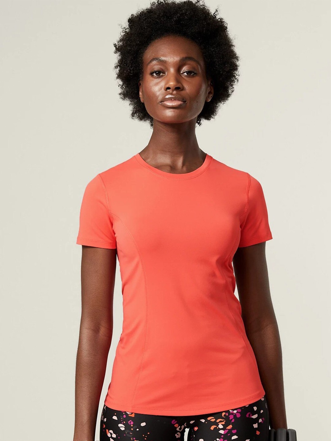 

Marks & Spencer Round Neck Short Sleeves Sports T-shirt, Orange