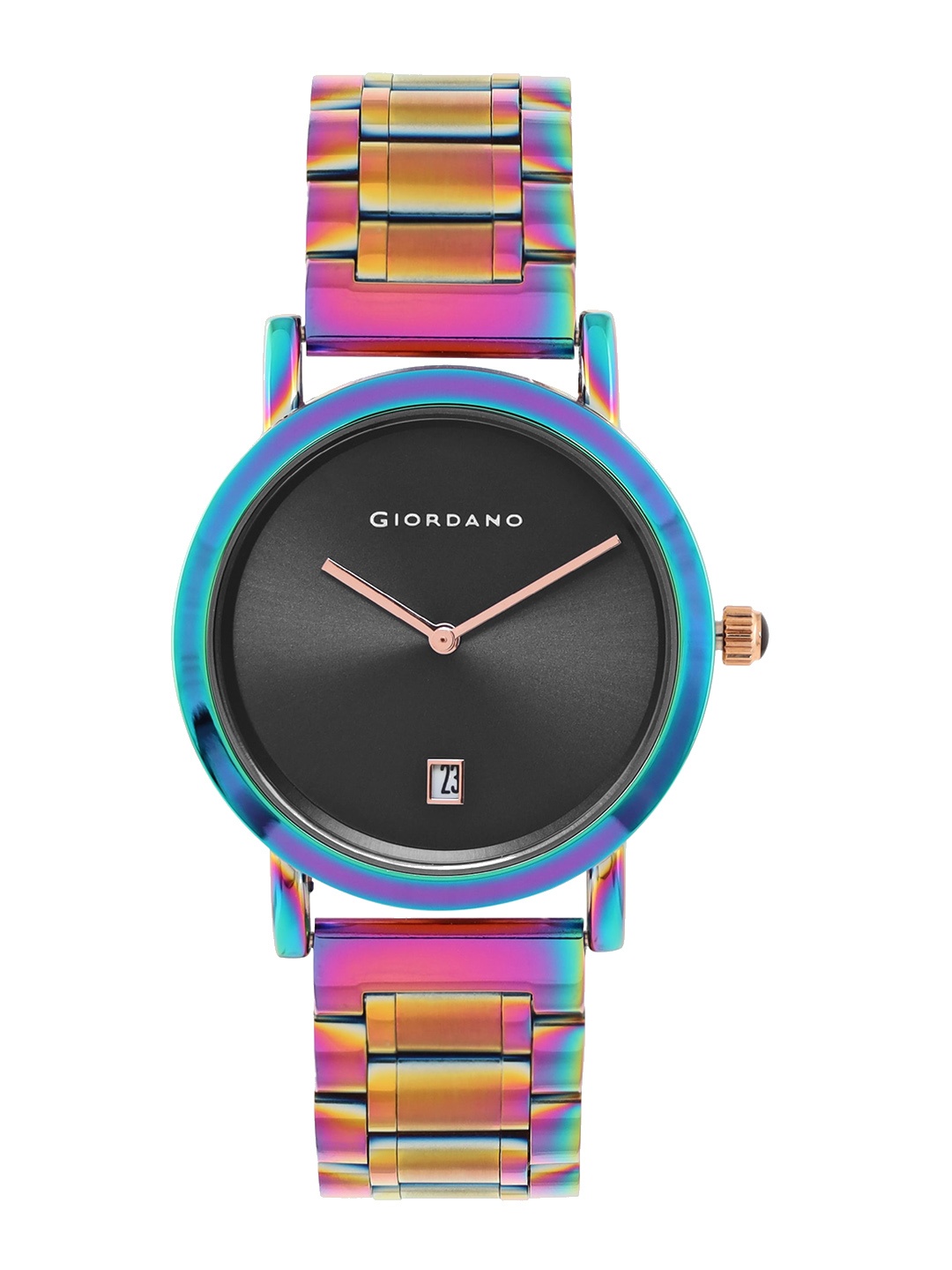 

GIORDANO Women Printed Dial & Straps Analogue Watch GZ-60018-11, Multi