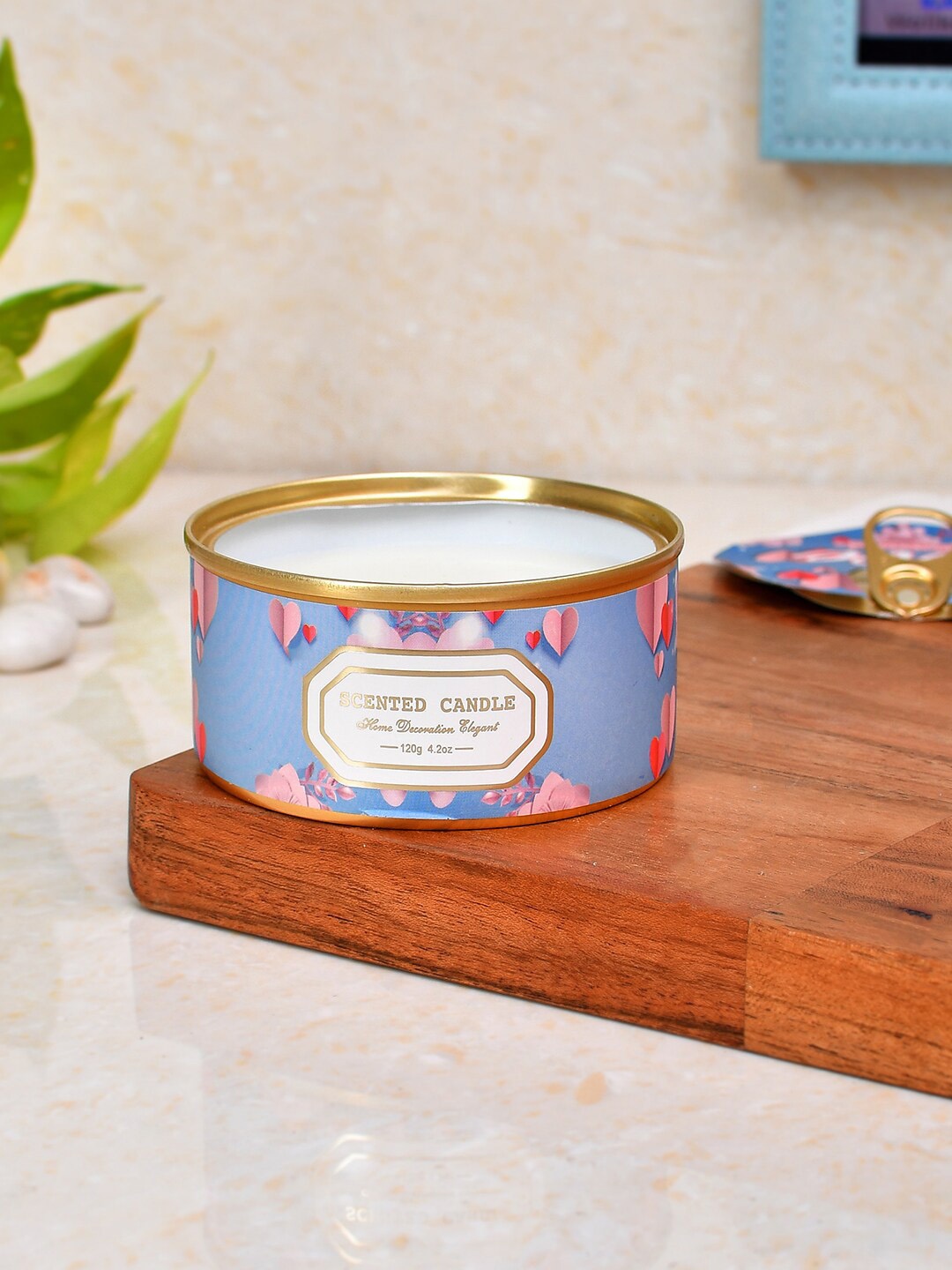 

TAYHAA Blue Solid Ruby Glow Scented Candle