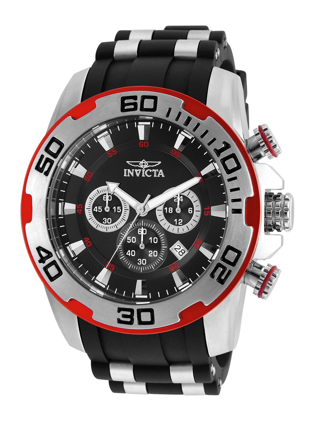 

Invicta Men Stainless Steel Bracelet Style Straps Analogue Watch 22307, Black