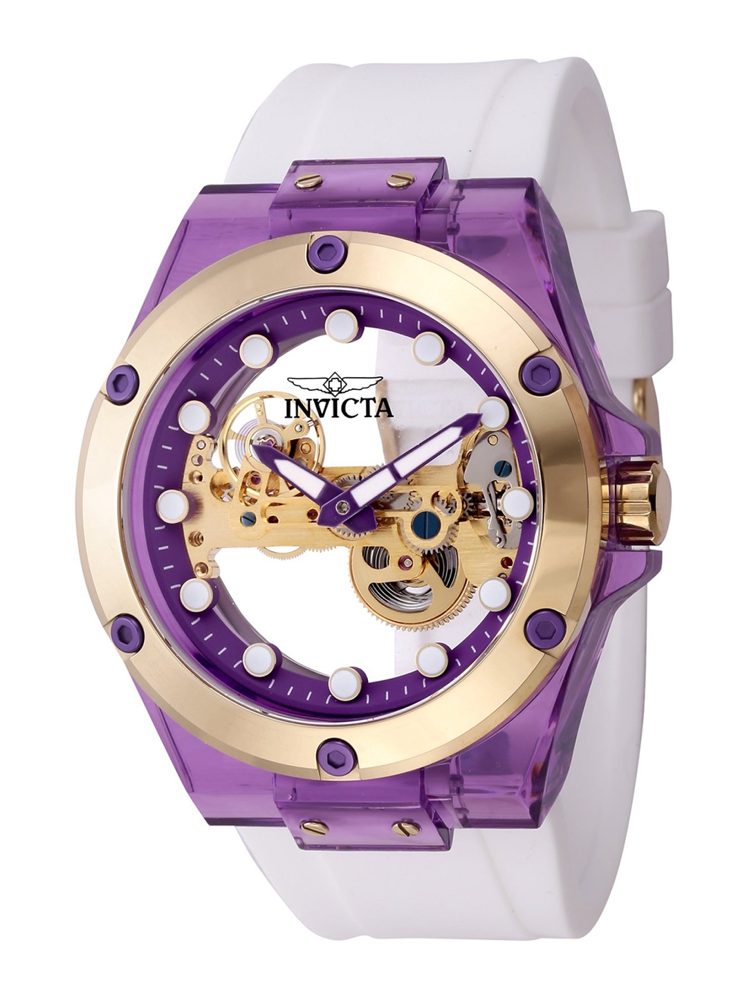 

Invicta Men Speedway Mechanical Purple Dial Analog Watch 44397