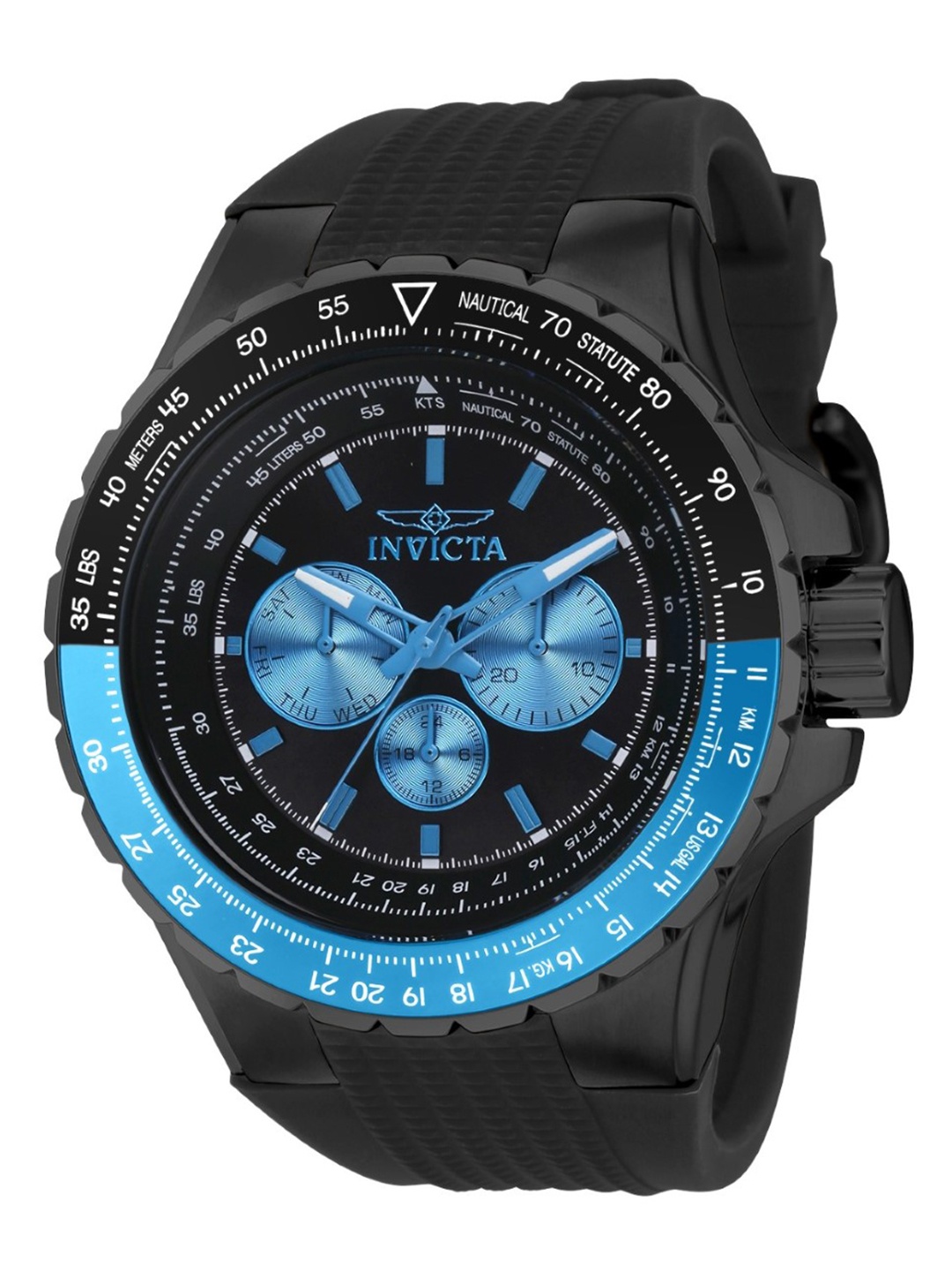 

Invicta Men Aviator Quartz Black Dial Analog Watch 39314