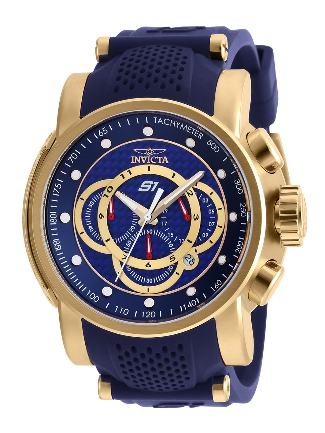 

Invicta Men S1 Rally Chronograph Quartz Blue Dial Analog Watch 19330