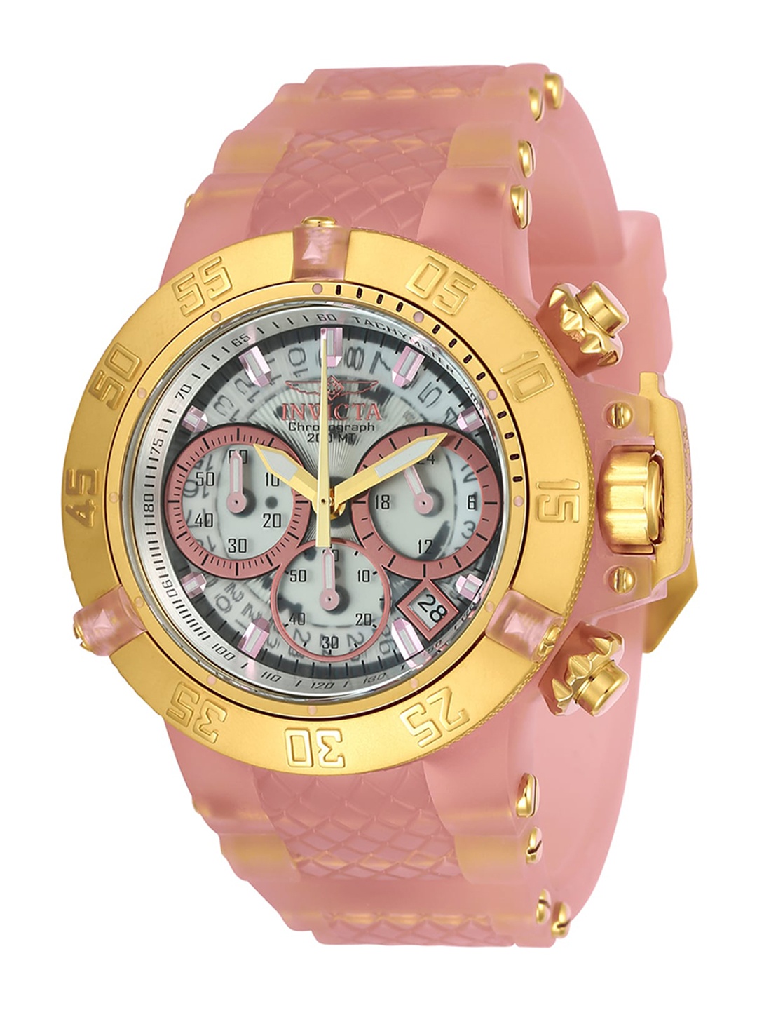 

INVICTA Women Subaqua Chronograph Watch 24382, White