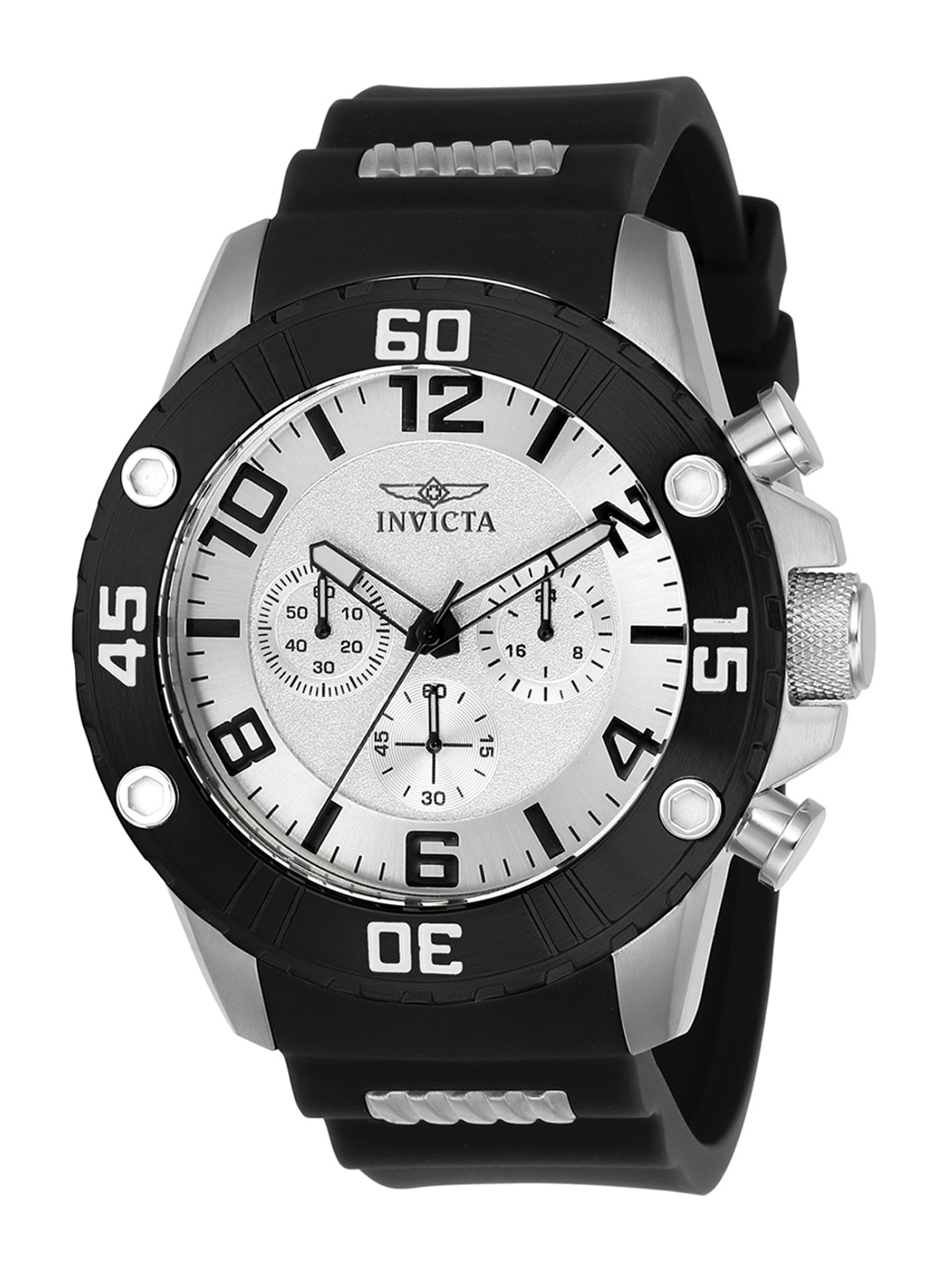 

Invicta Men Pro Diver Chronograph Quartz Silver Dial Analog Watch 22698