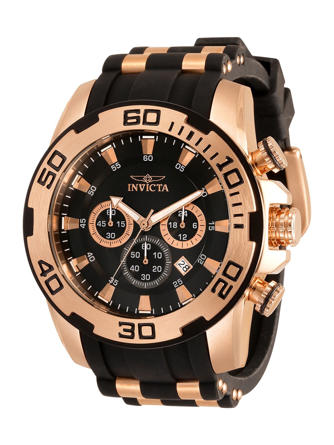 

Invicta Men Pro Diver Chronograph Quartz Black Analog Watch 33939