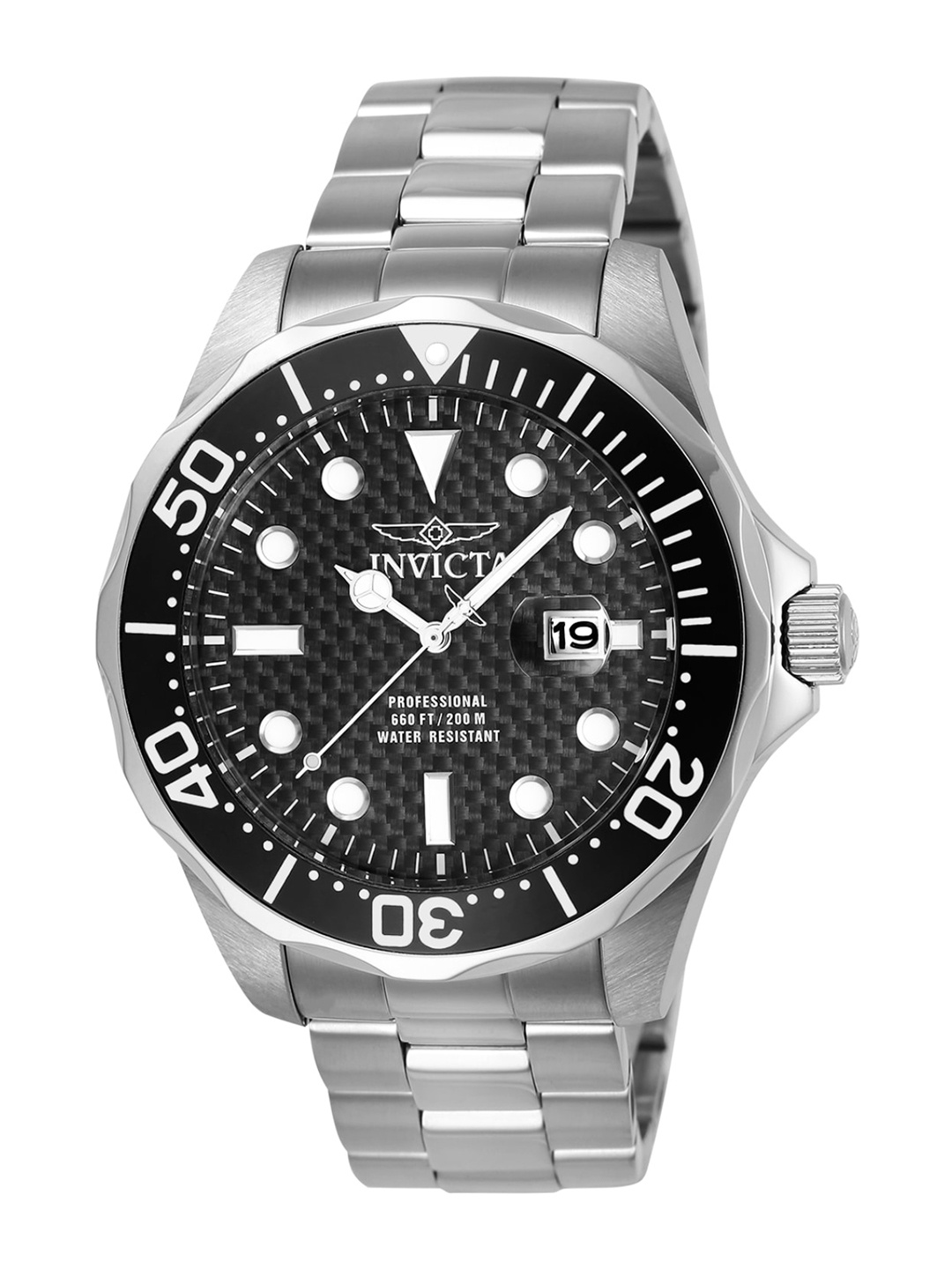 

Invicta Men Bracelet Style Straps Analogue Watch 12562, Black