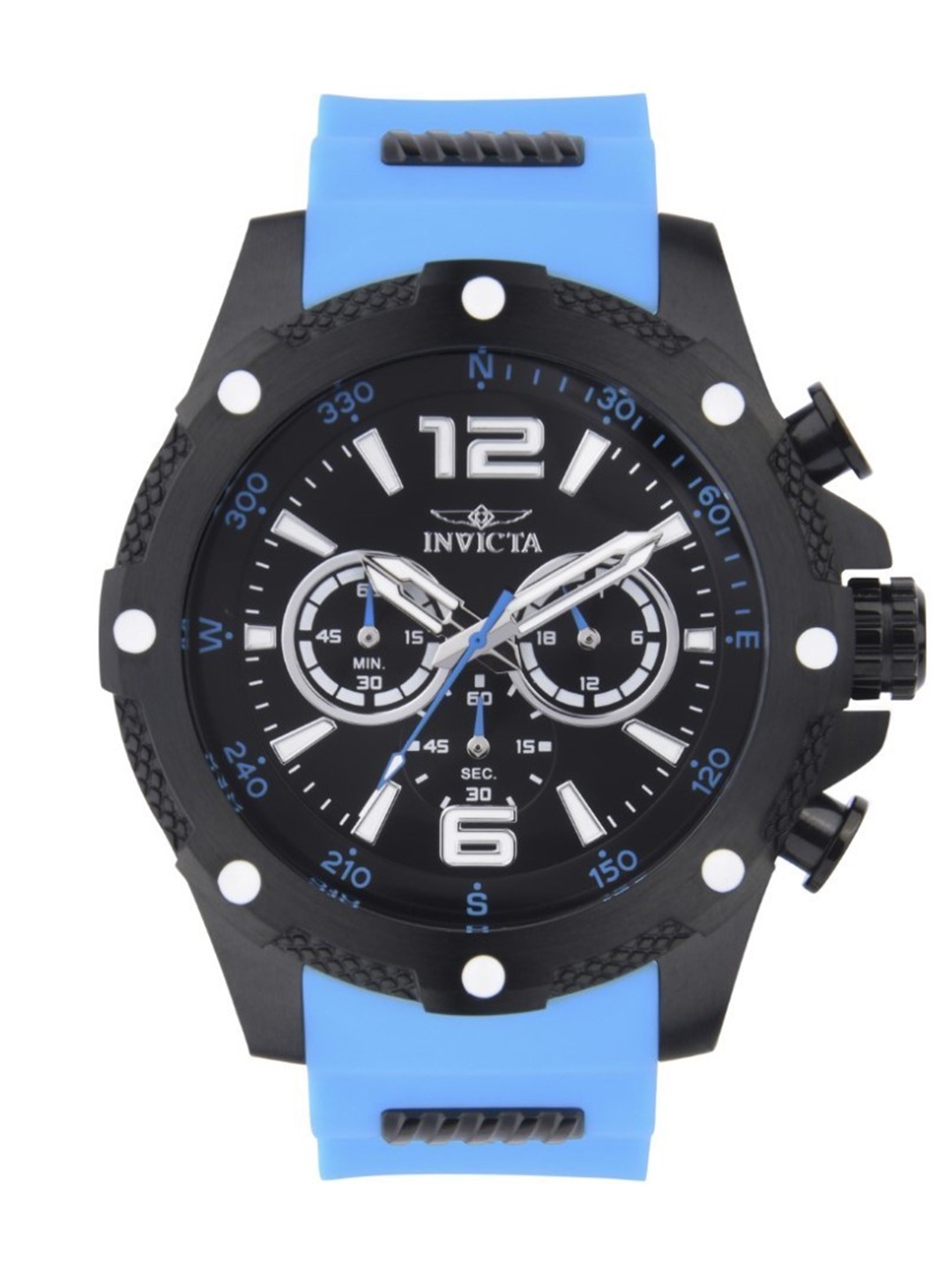 

INVICTA Men I-Force Chronograph Watch 43001, Black