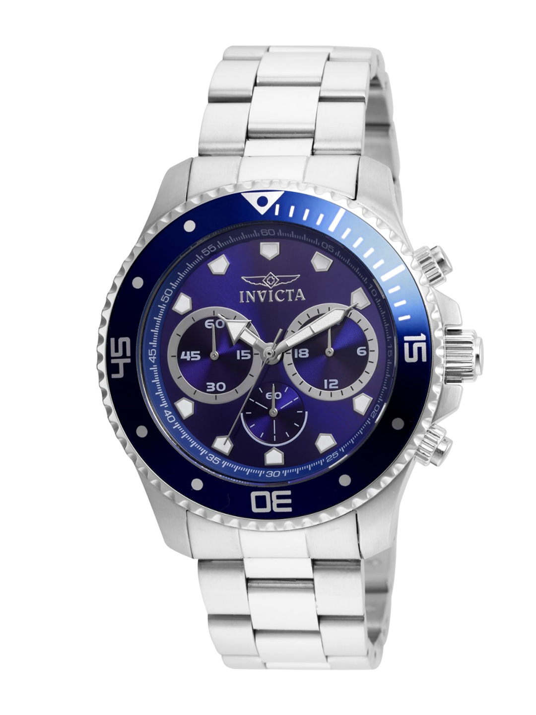 

Invicta Men Pro Diver Chronograph Quartz Blue Dial Analog Watch 21788