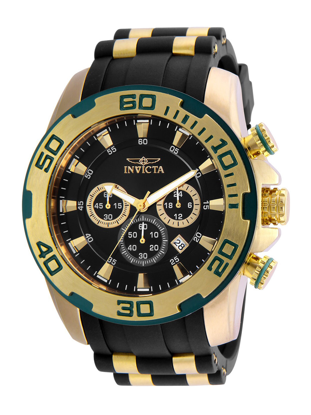 

Invicta Men Pro Diver Chronograph Watch 22347, Black