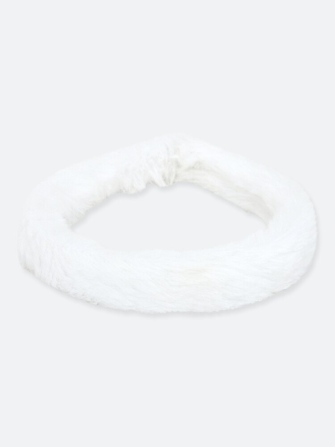 

FOREVER 21 Fur Hairband, White