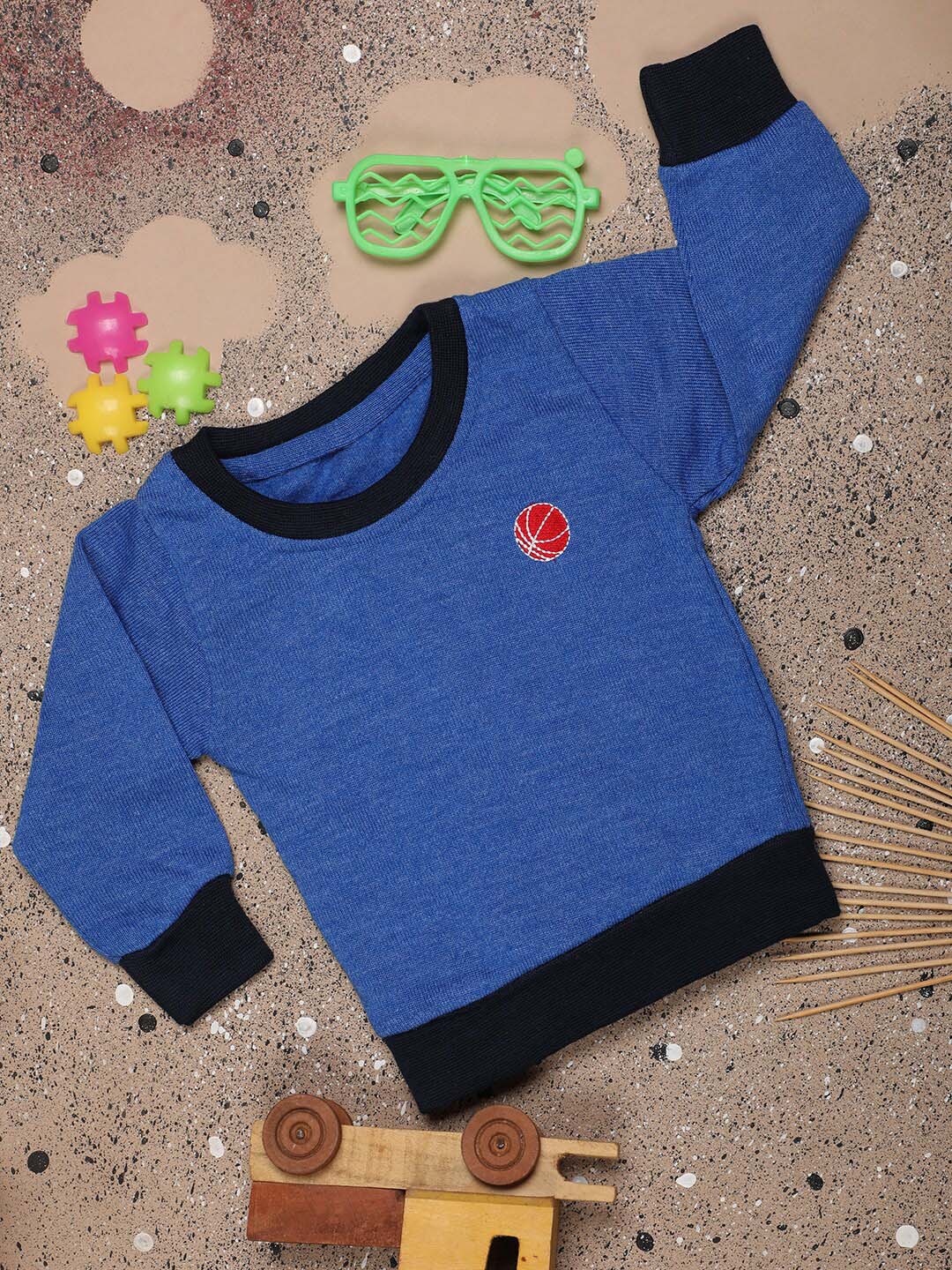 

V-Mart Kids Round Neck Acrylic Pullover, Blue