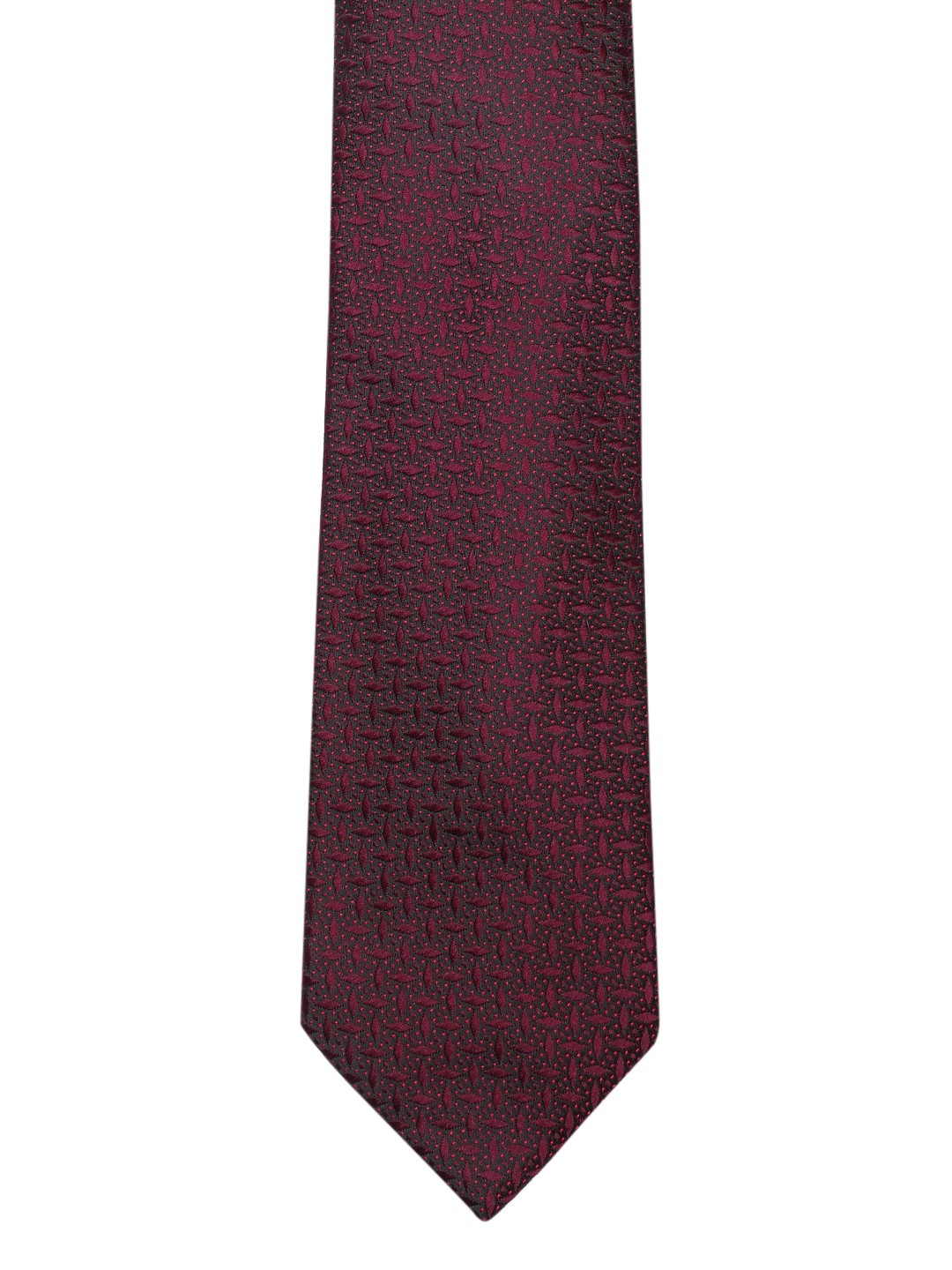 

Louis Philippe Men Woven Design Skinny Tie, Multi