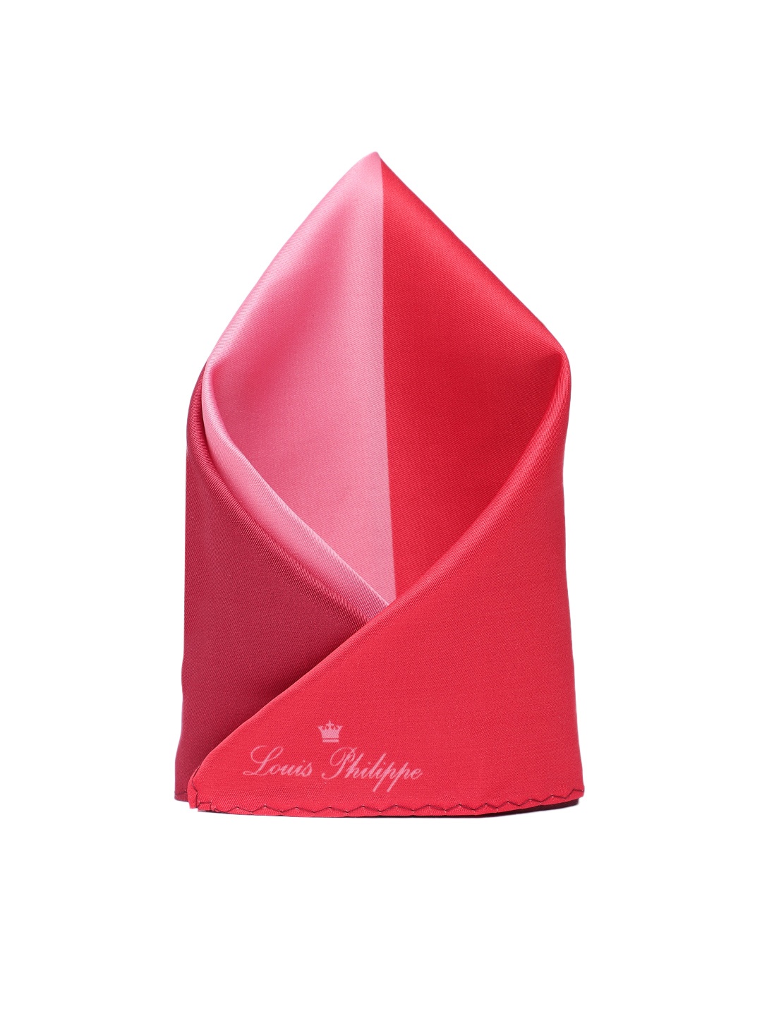 

Louis Philippe Men Colourblocked Pocket Squares, Red