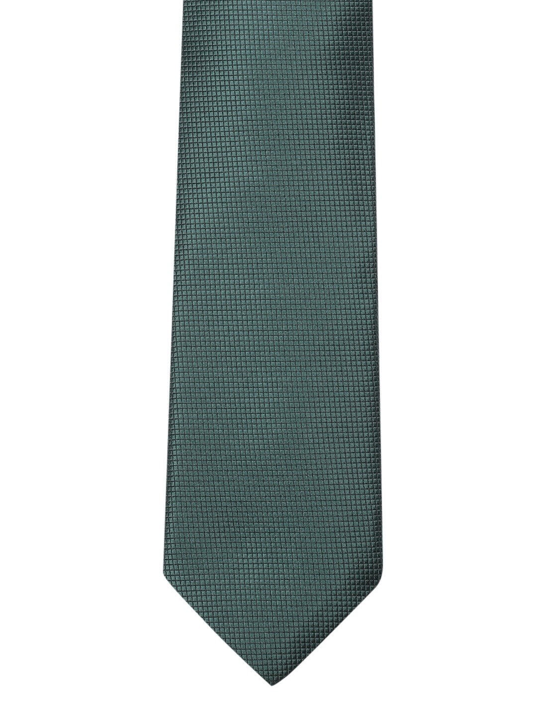 

Louis Philippe Men Checked Broad Tie, Green