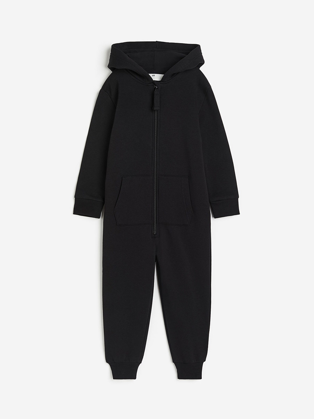 

H&M Boys Hooded Sweatshirt All-In-One Suit, Black