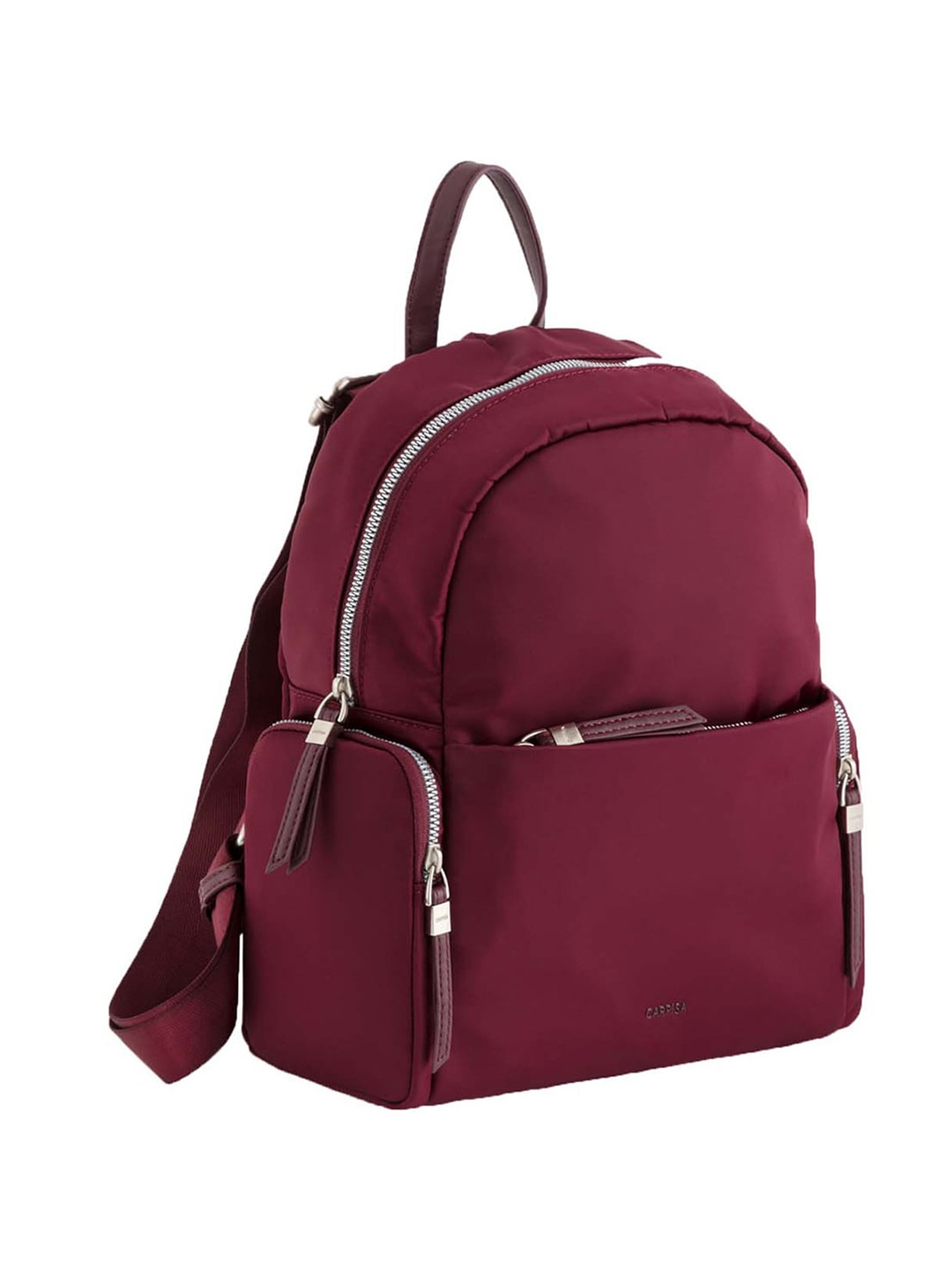 

CARPISA Water Resistant Ergonomic Backpack, Maroon