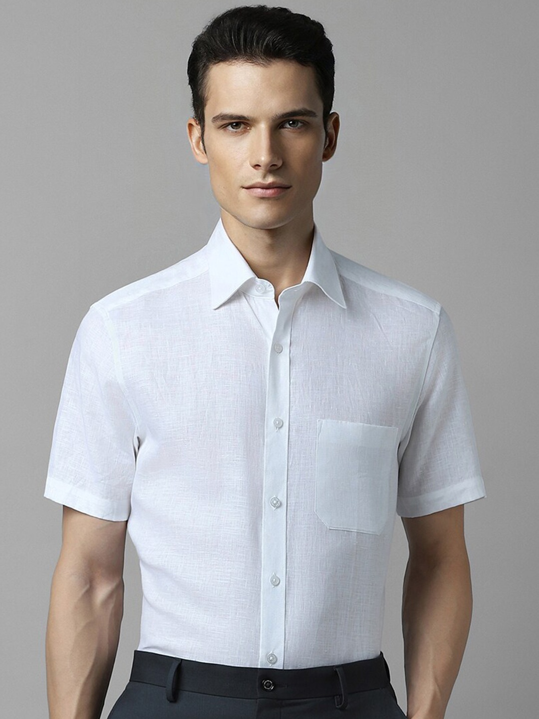 

Louis Philippe Classic Formal Shirt, White