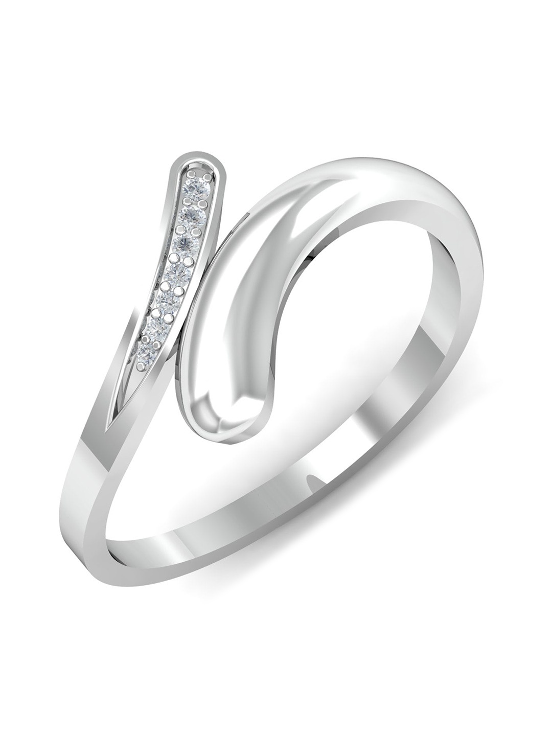 

KUBERBOX Basbas 18KT Gold Diamond Ring- 2.33gm