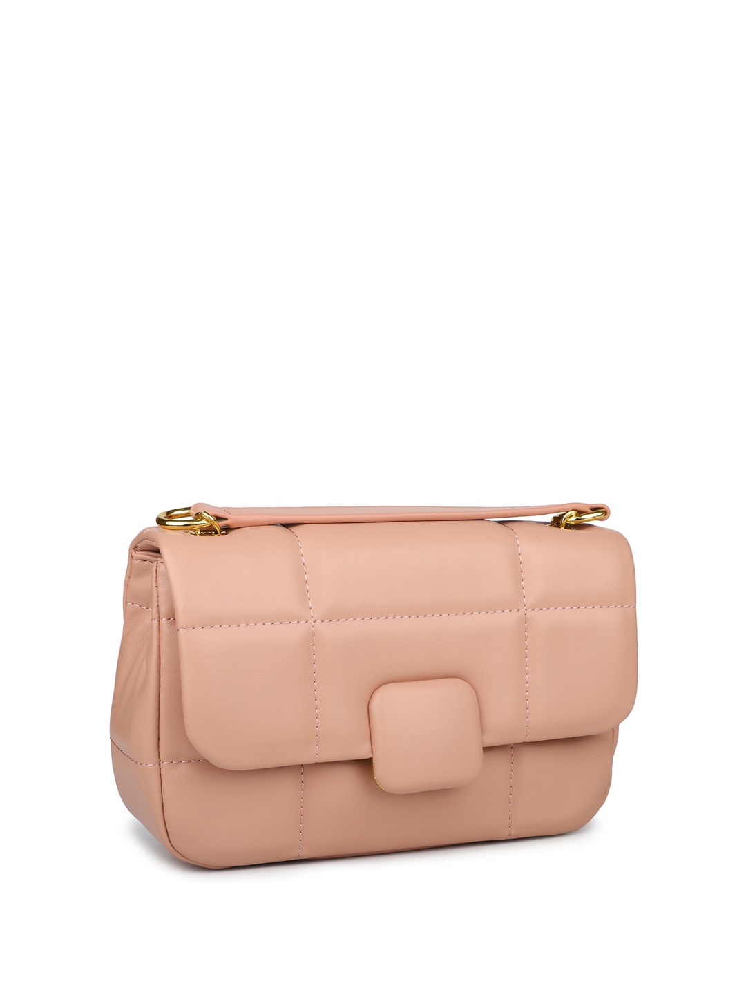 

Inc 5 Structured Handheld Bag, Peach