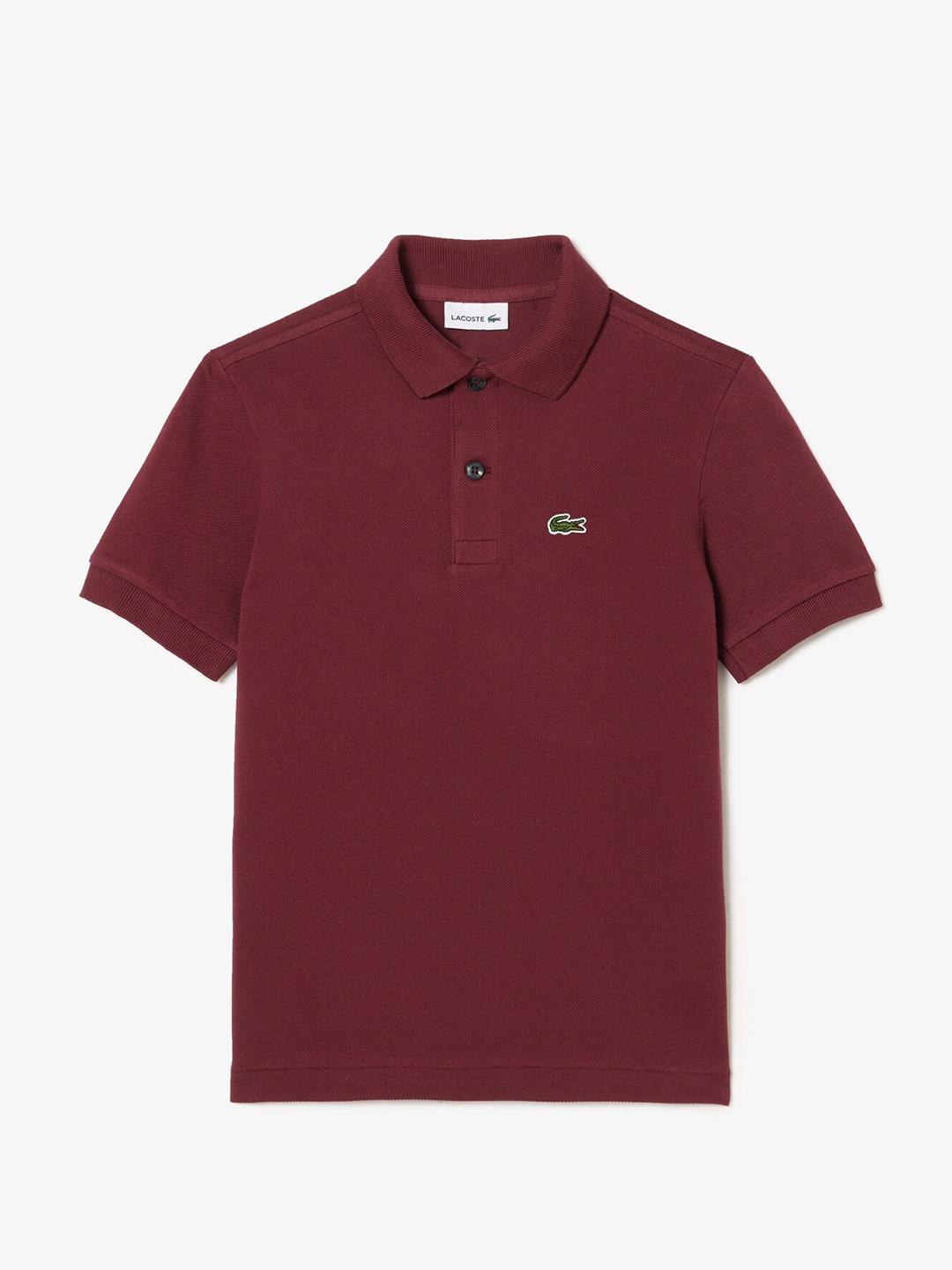 

Lacoste Kids Polo Collar Cotton T-shirt, Maroon