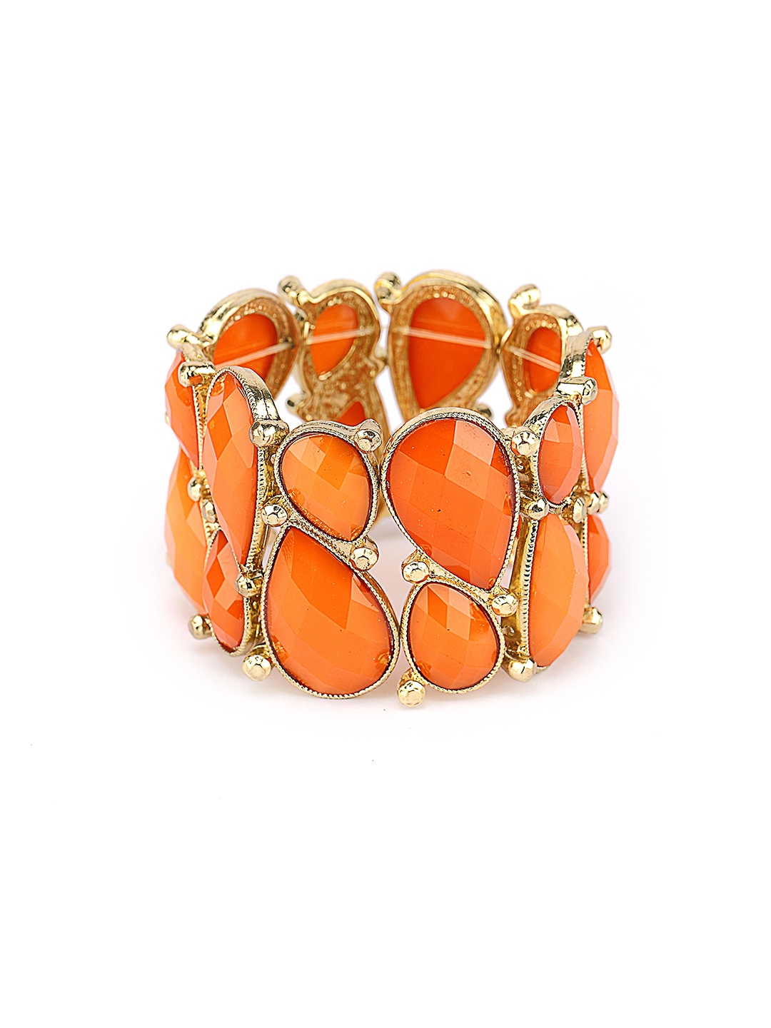 

Rhea Gold Plated Cuff Bracelet