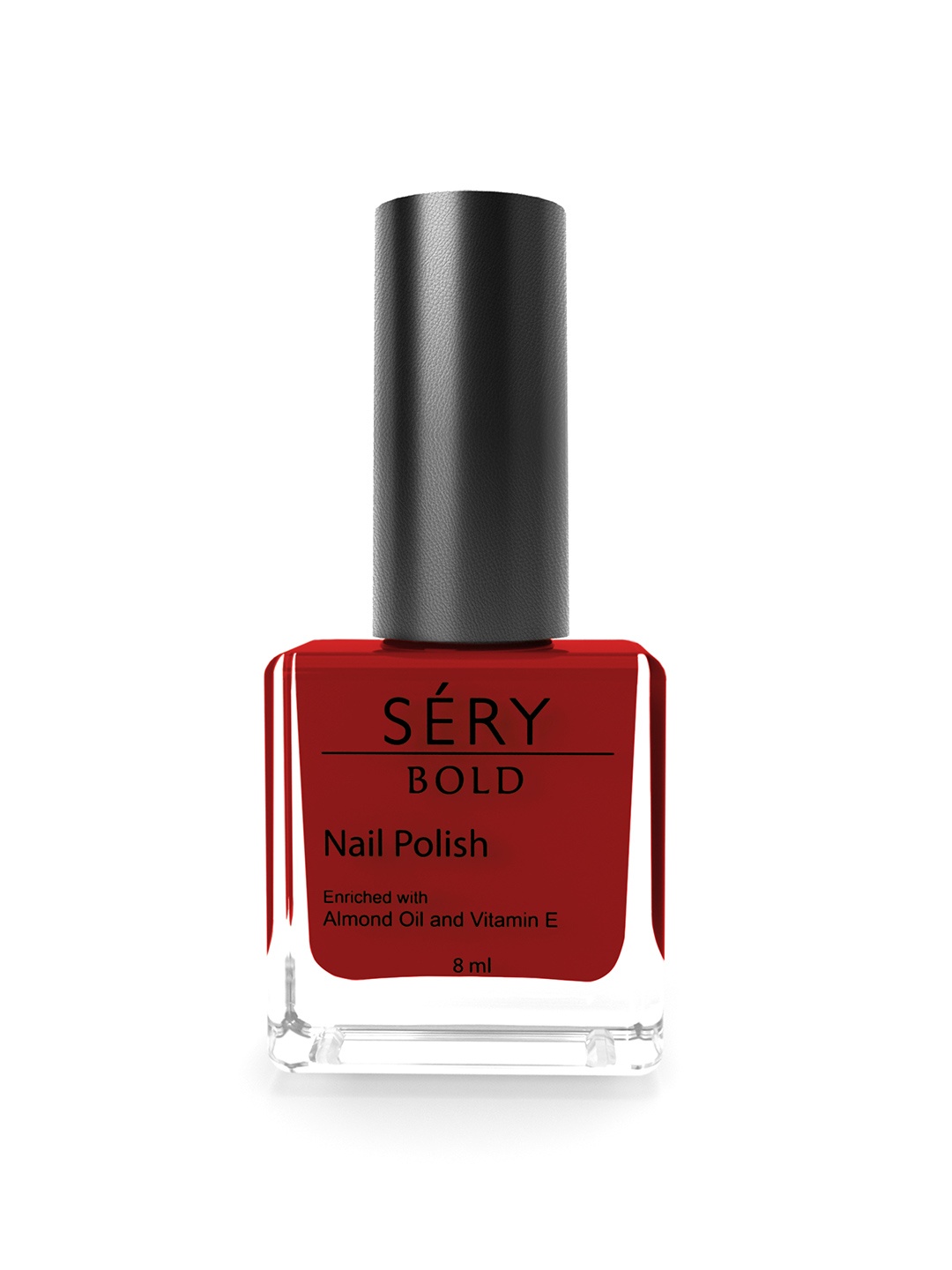 

SERY Bold Quick-Dry & Long-Lasting Nail Polish with Almond Oil - Rosie MNP-11, Red