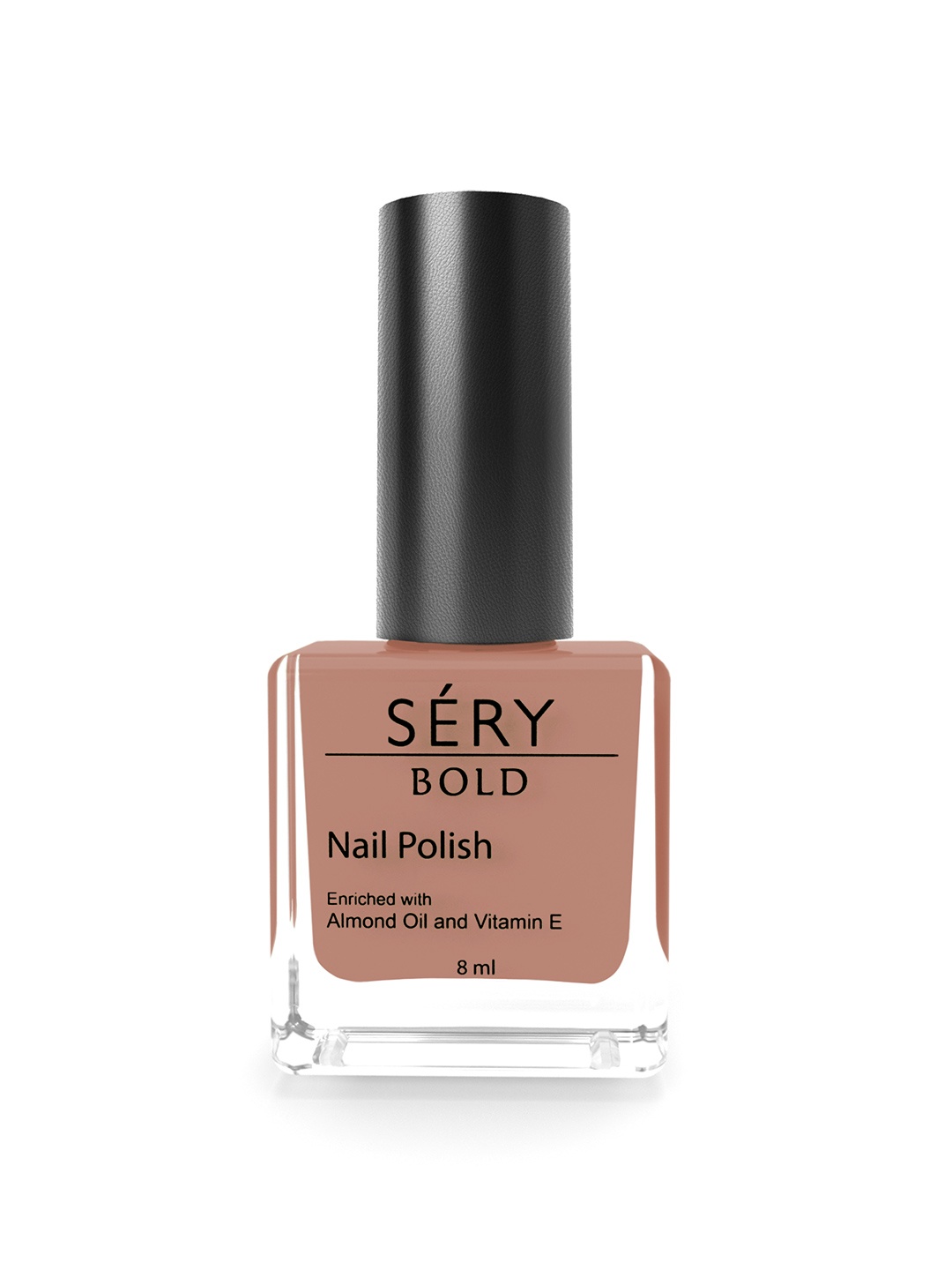 

SERY Bold Quick-Dry & Long-Lasting Nail Polish with Almond Oil - Sepia MNP-21, Nude