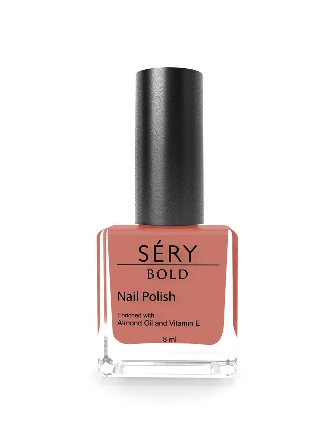 

SERY Bold Quick-Dry & Long-Lasting Nail Polish with Almond Oil - Sandcastle MNP-20, Nude