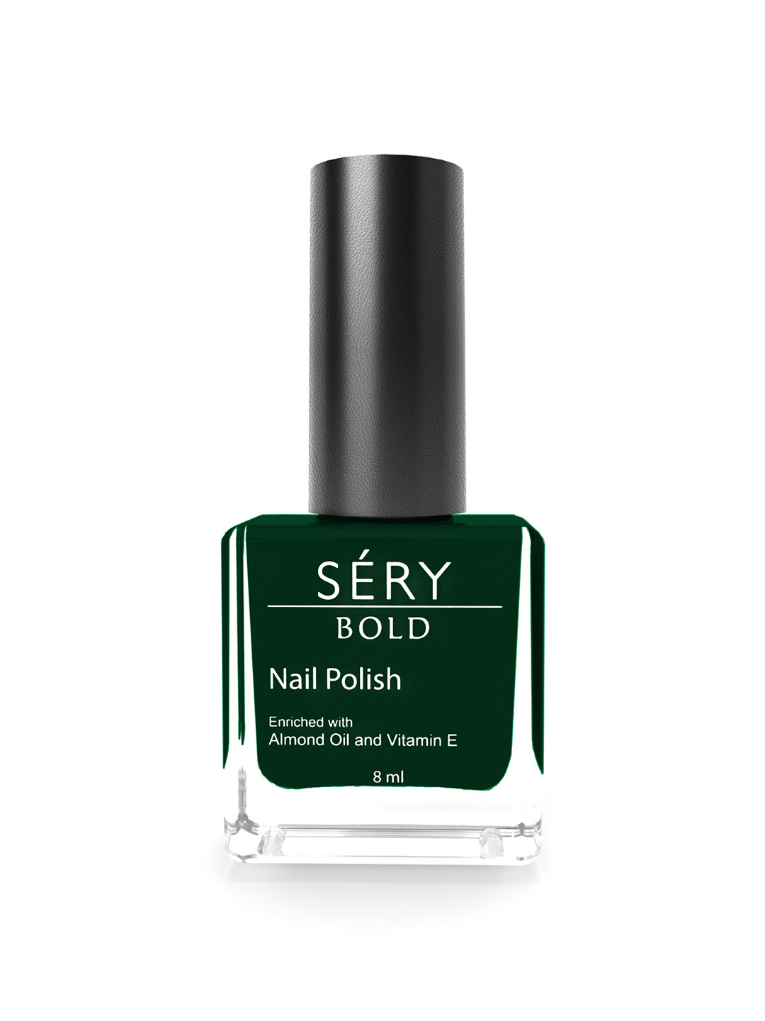 

SERY Bold Quick-Dry & Long-Lasting Nail Polish with Almond Oil - Pine MNP-04, Green