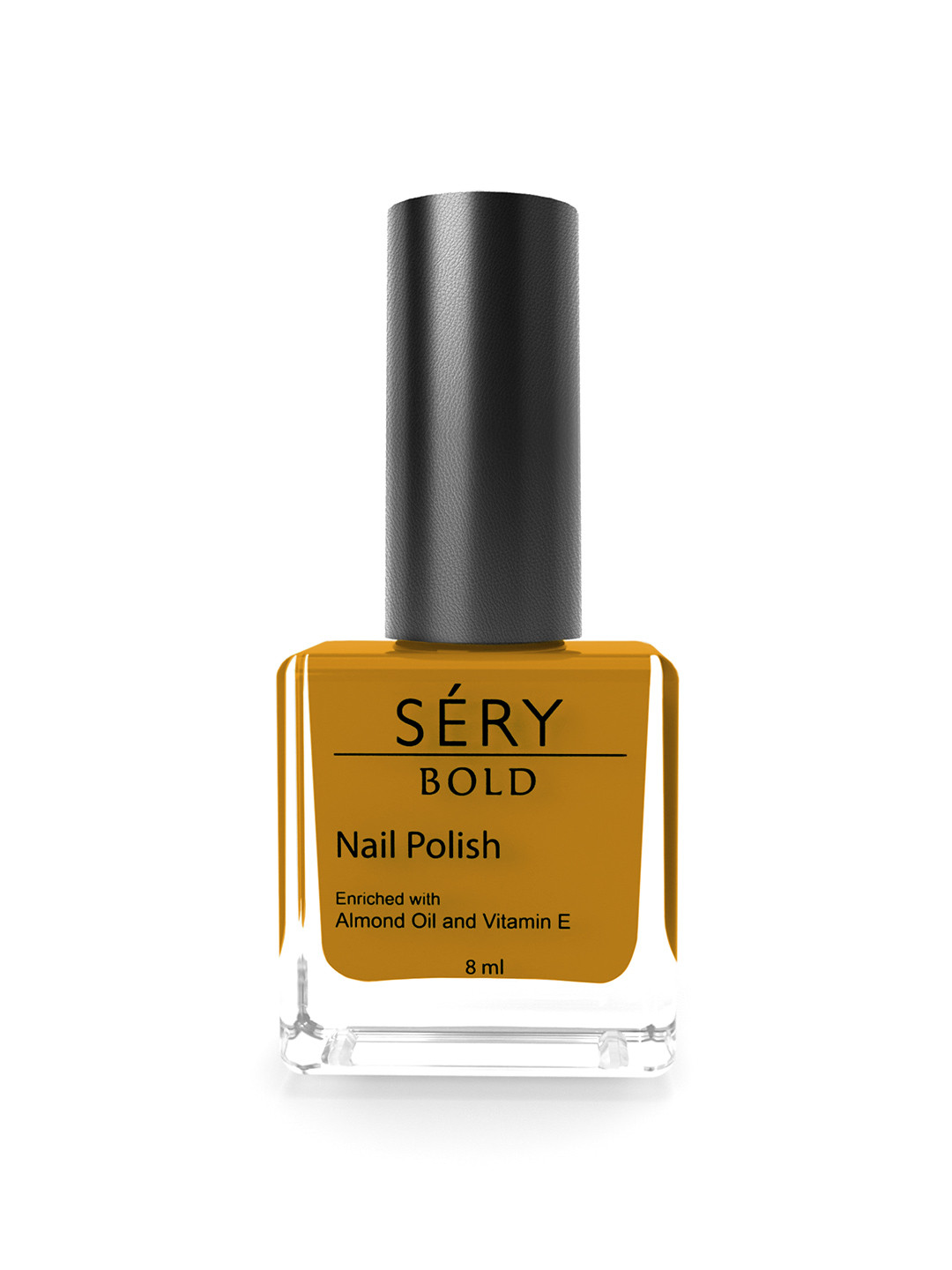 

SERY Bold Quick-Dry & Long-Lasting Nail Polish with Almond Oil - Macaroon MNP-07, Yellow