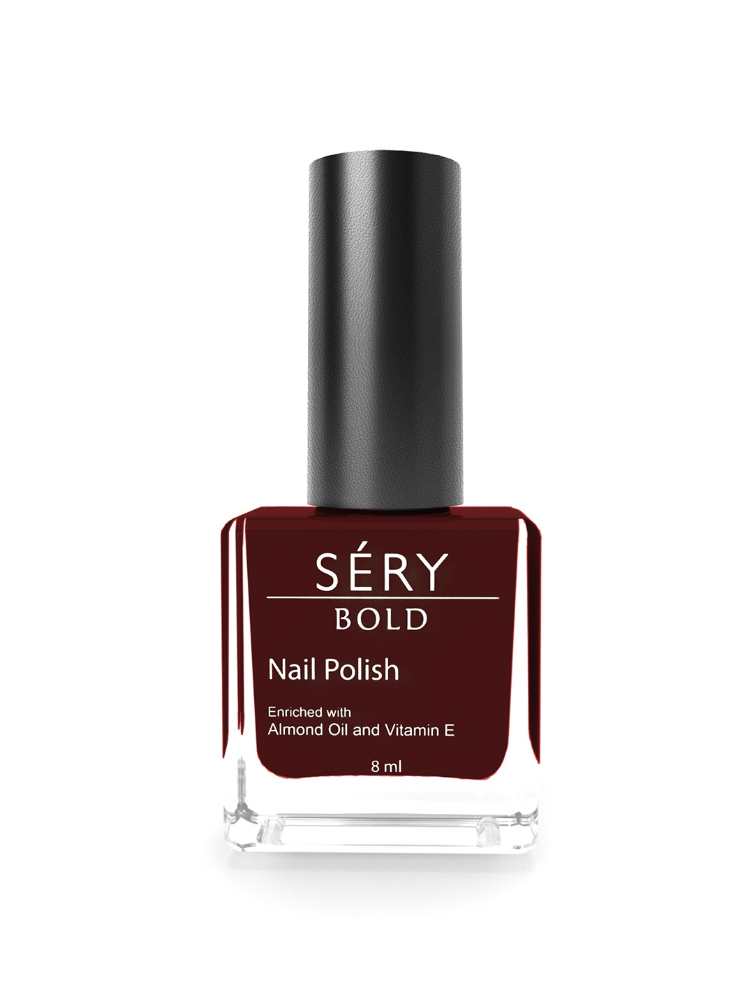 

SERY Bold Quick-Dry & Long-Lasting Nail Polish with Almond Oil - Majestic MNP-06, Maroon