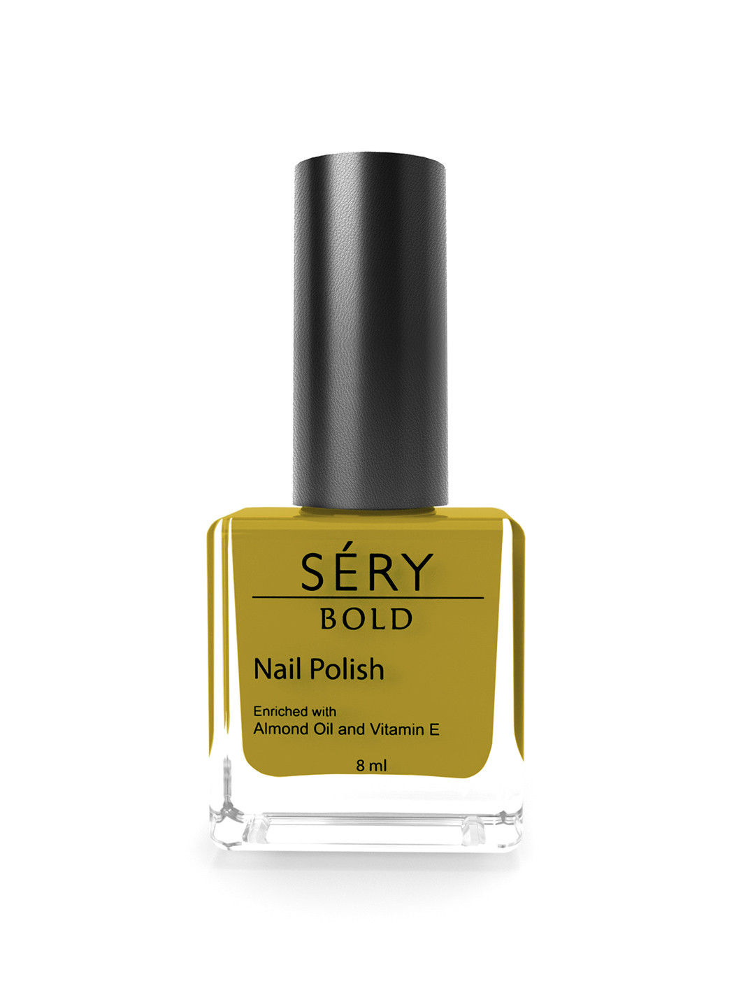 

SERY Bold Quick-Dry Chip-Resistant Nail Polish with Almond Oil - Dandelion MNP-08, Green