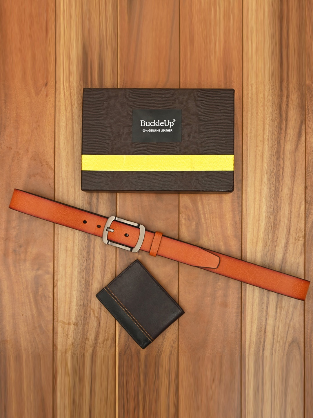 

BuckleUp Men Accessory Gift Set, Black