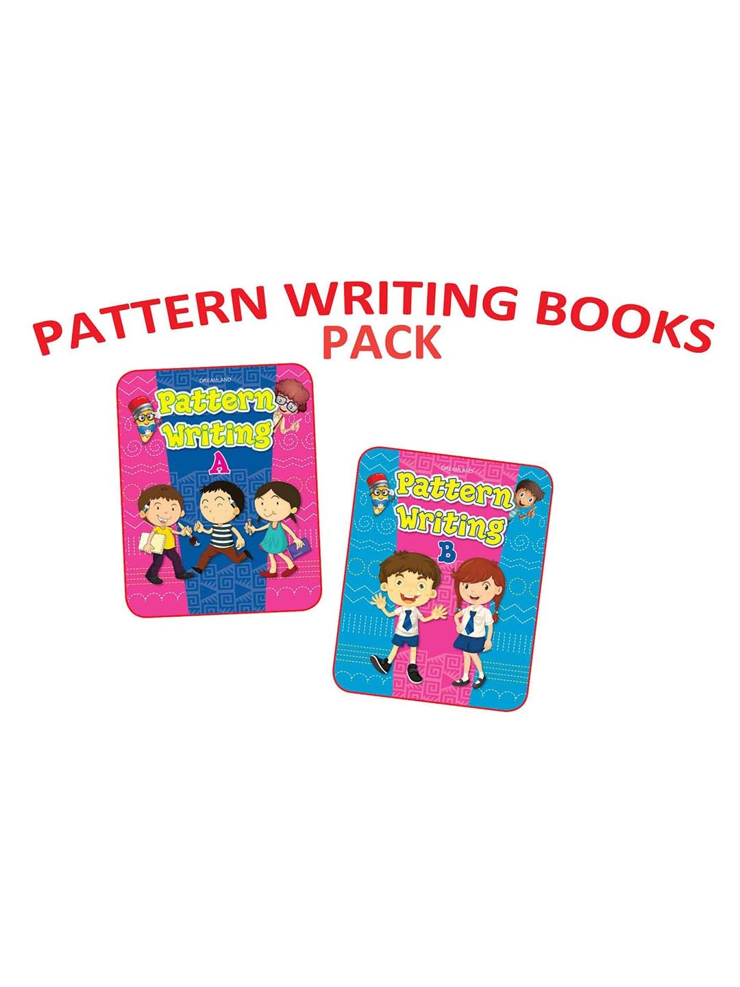 

Dreamland Kids Pattern Writing Book, Orange