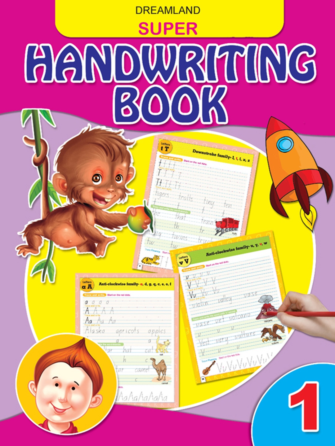 

Dreamland Super Hand Writing Book Part - 1 to Improve Writing Skills, Yellow