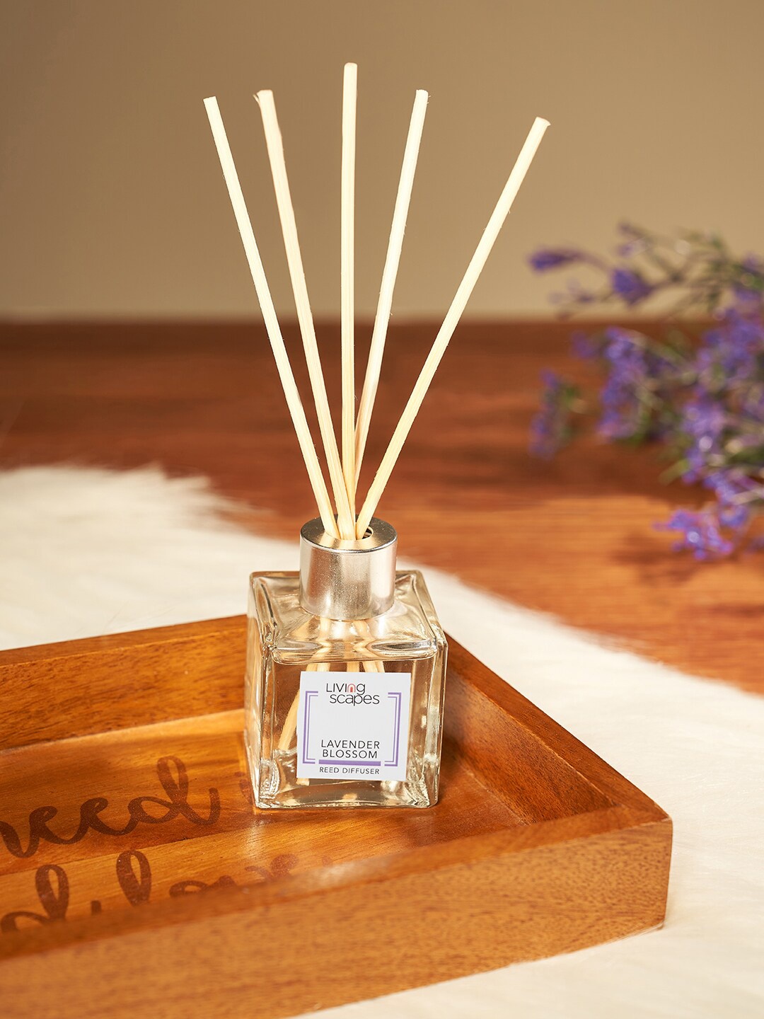 

Living scapes by Pantaloons Lavender Blossom Aroma Oil Diffusers - 50 ML