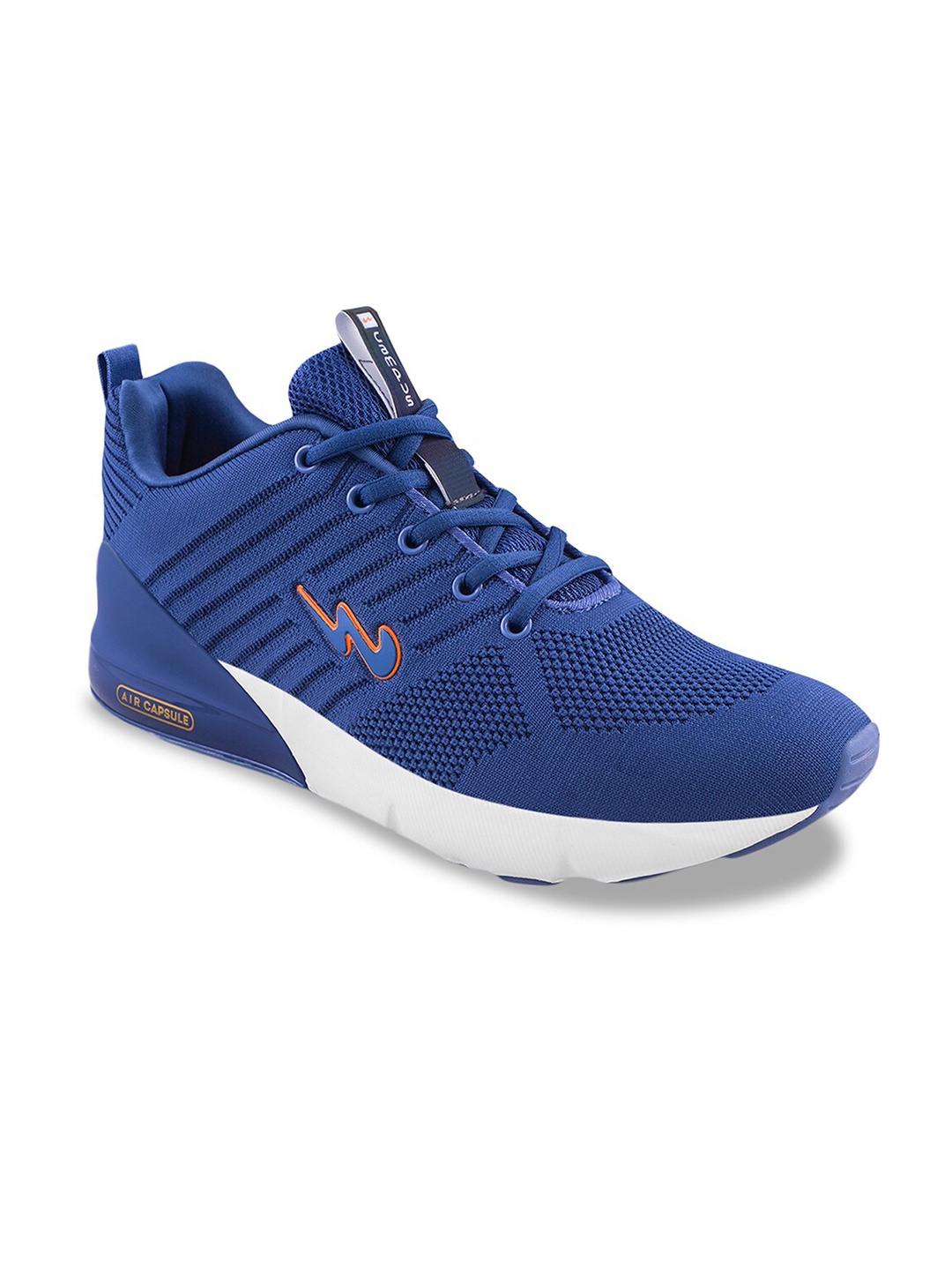 

Campus Men MIKE Textile Memory Foam Insole Running Shoes, Blue
