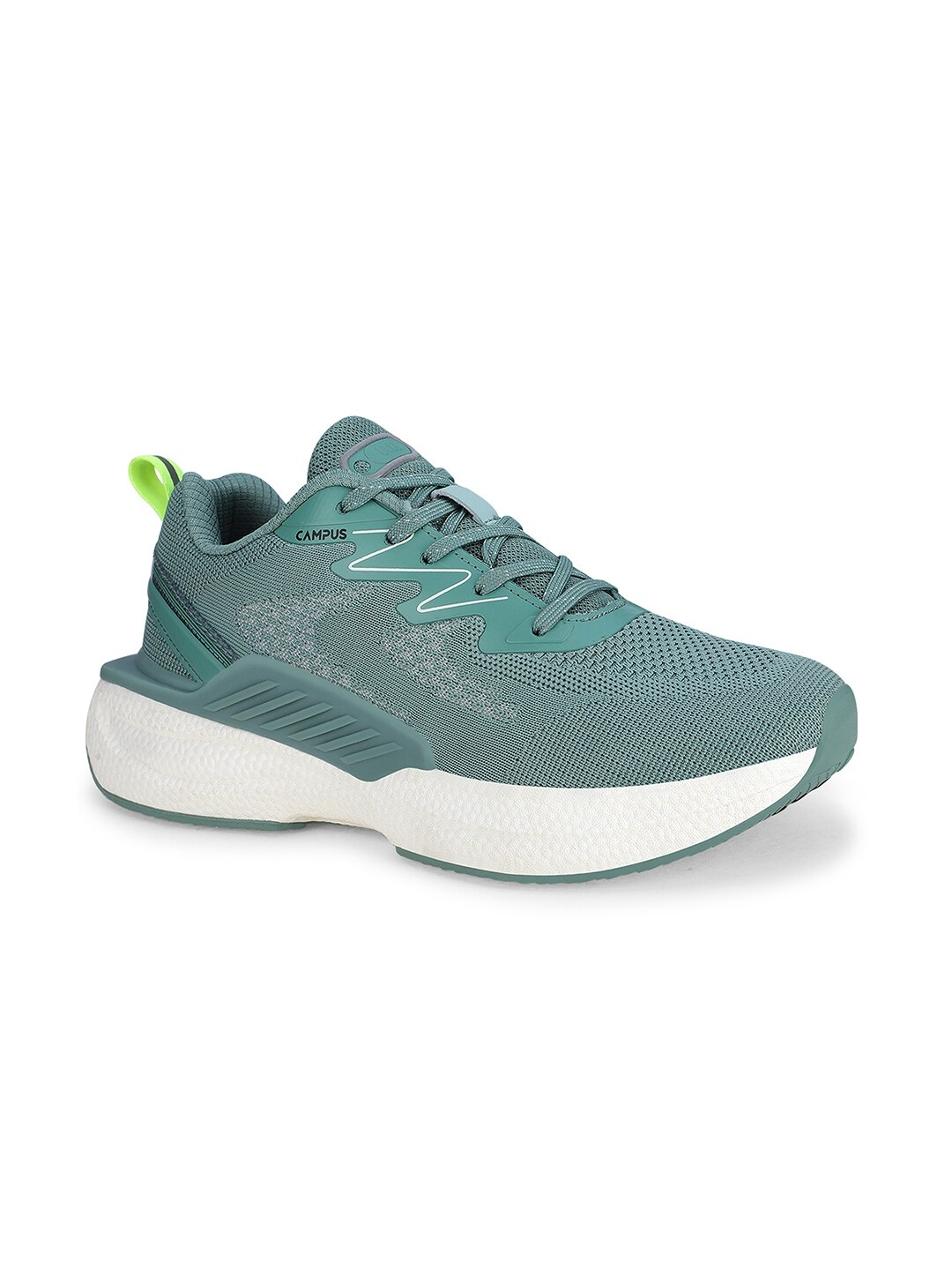 

Campus Men GALLAP Textile Running Shoes, Green