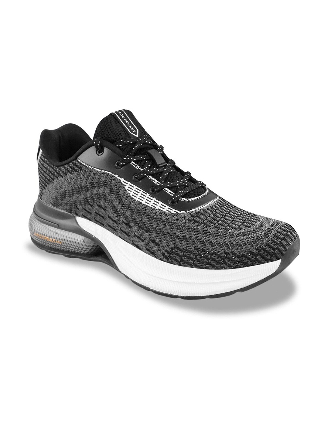 

Campus Men CRUISER Textile Running Shoes, Black