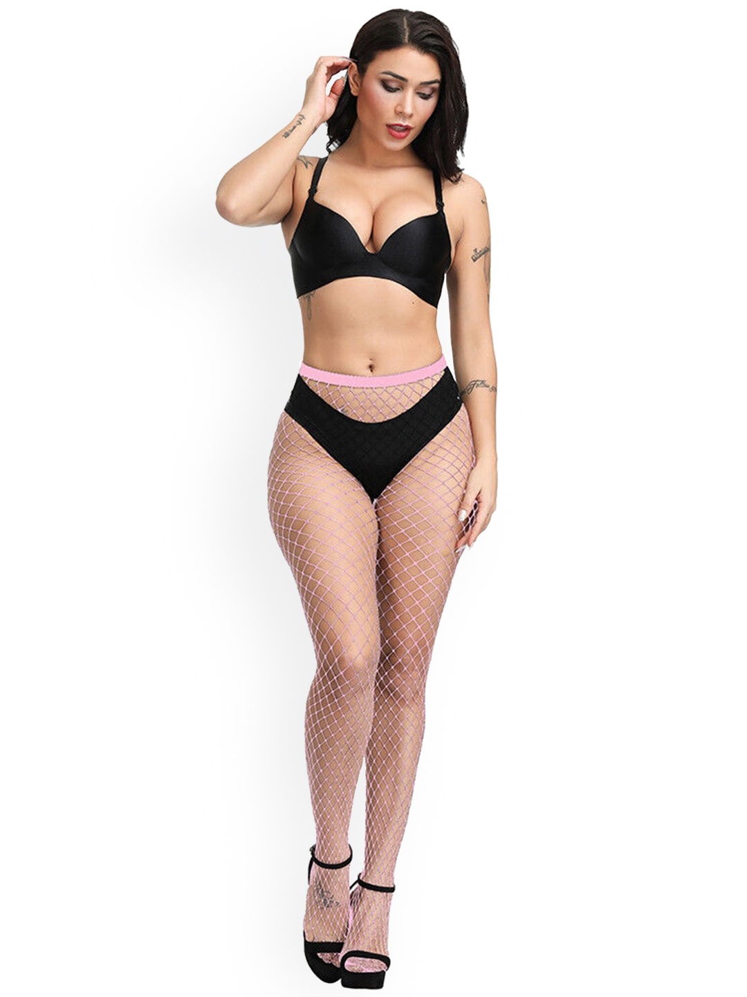 

BAESD Sheer Panty Hose Stockings, Pink