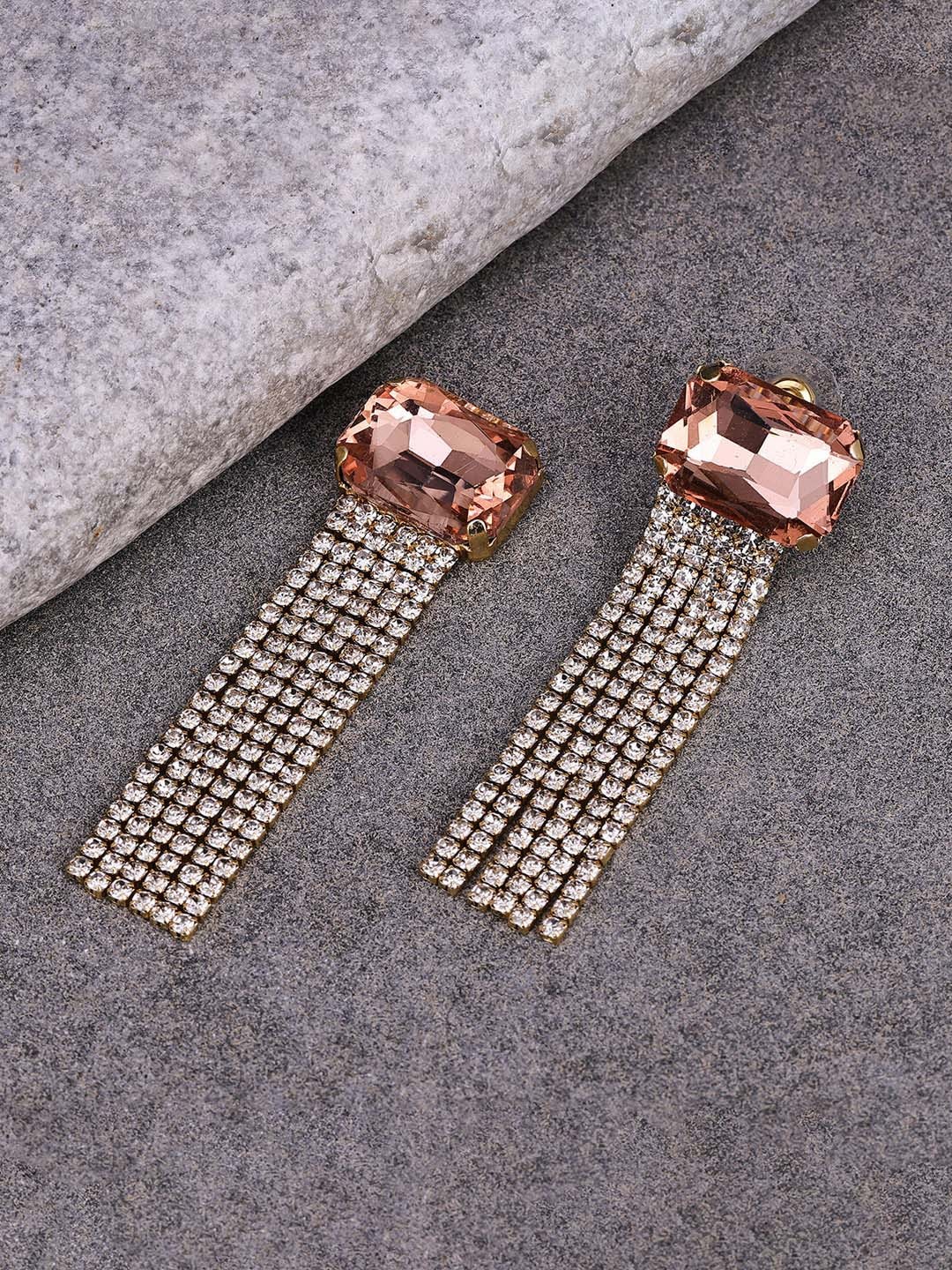 

Sukkhi Gold-Plated Drop Earrings