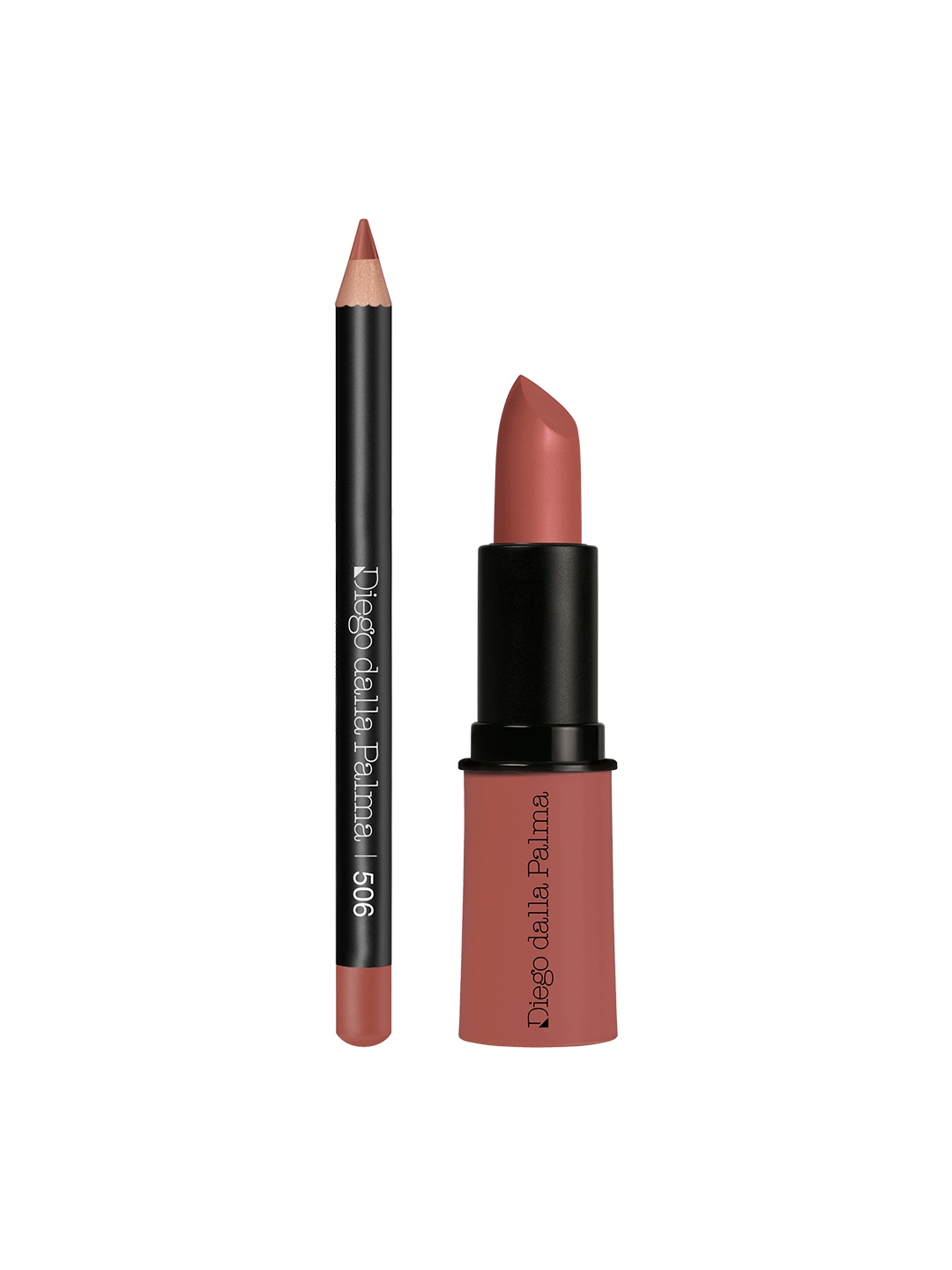 

Diego dalla Palma MILANO Lip Contour Lipstick Kit - Let Me Mauve & Shade 506, Nude